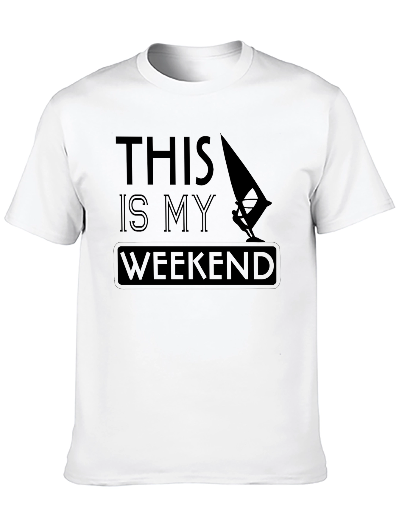 Black Weekend Windsurfer T-Shirt - Black view 10