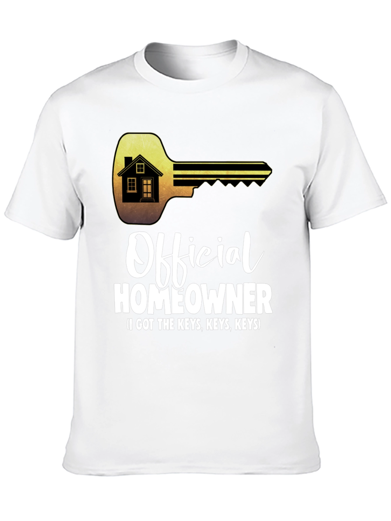 Black Official Homeowner T-Shirt - Got the Keys Tee view 10