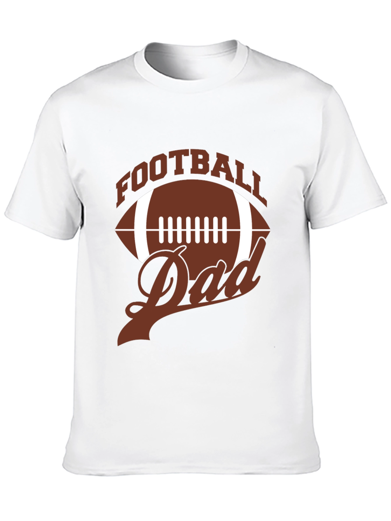 Black Football Dad T-Shirt - Perfect for Game Day view 10