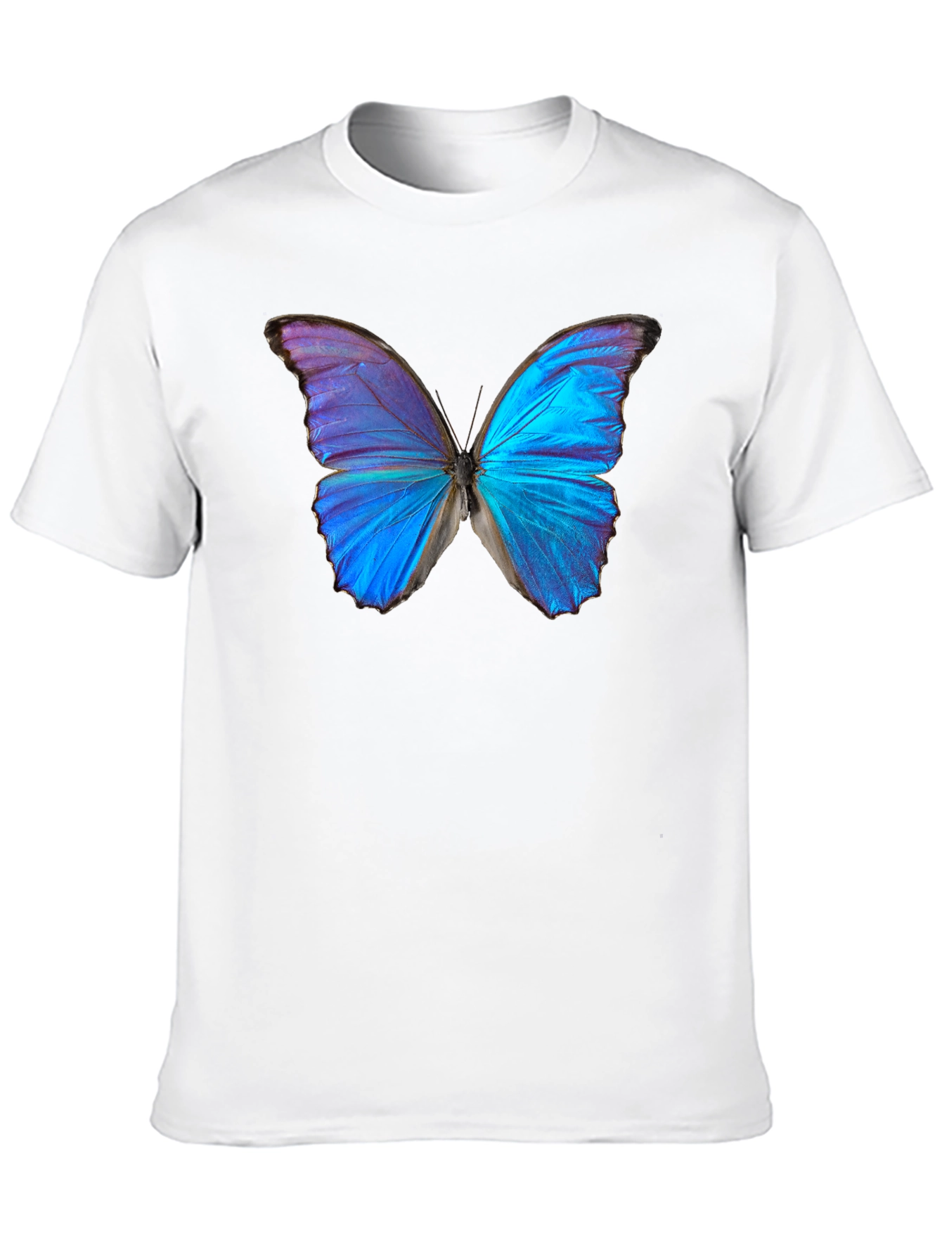 Black Butterfly Graphic Black T-Shirt view 10