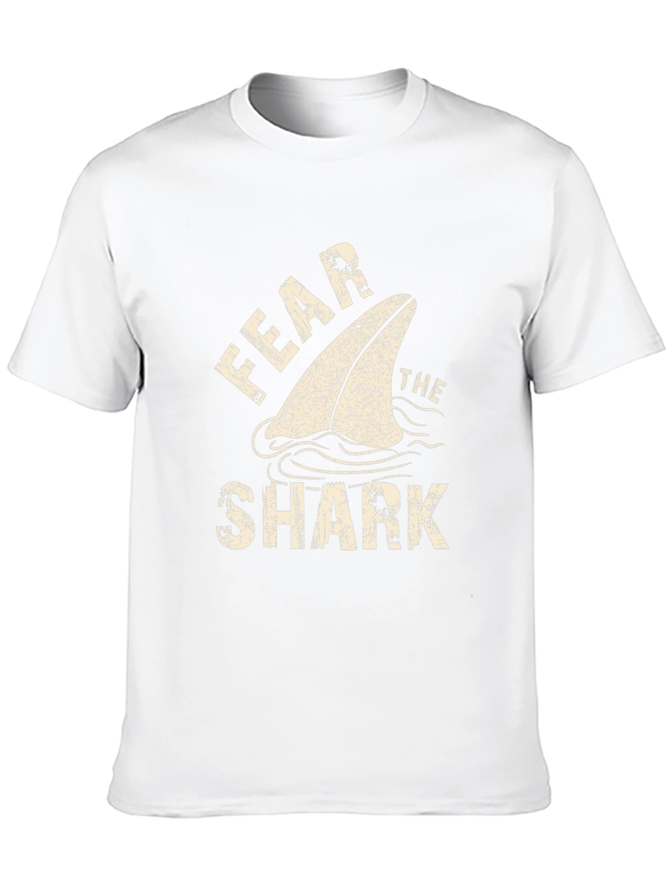 Black Fear The Shark Graphic Tee - Black view 10