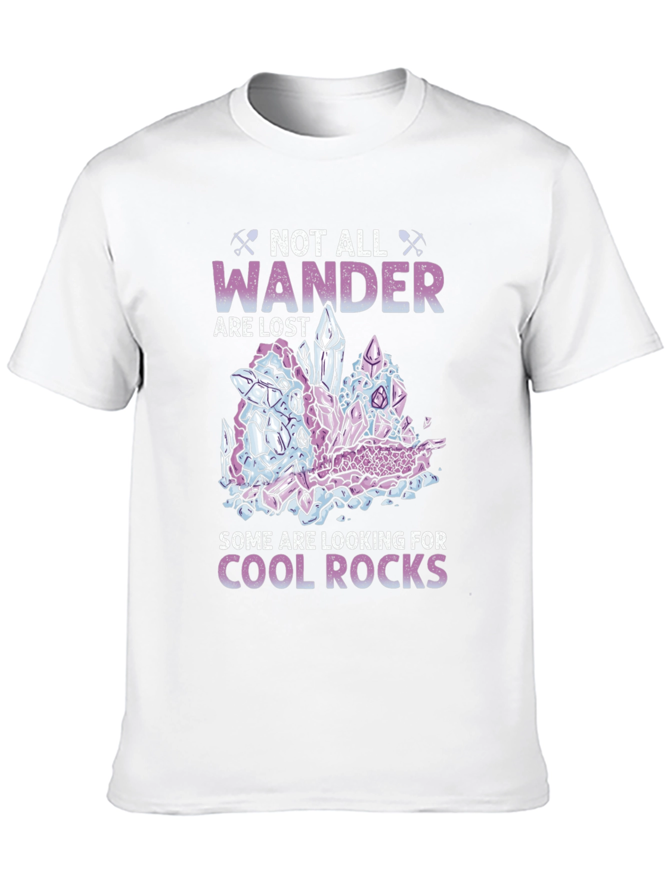 Black Cool Rocks Wanderer T-Shirt view 10