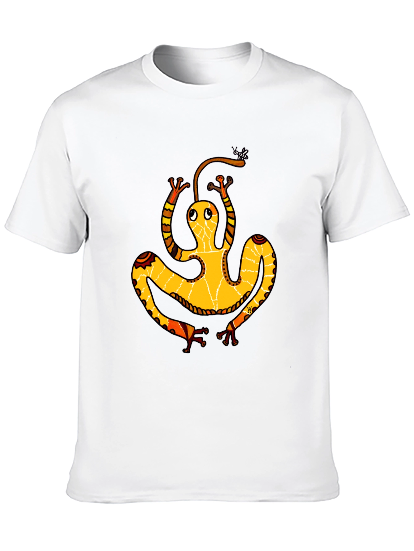 Black Funky Frog Graphic Black T-Shirt view 10