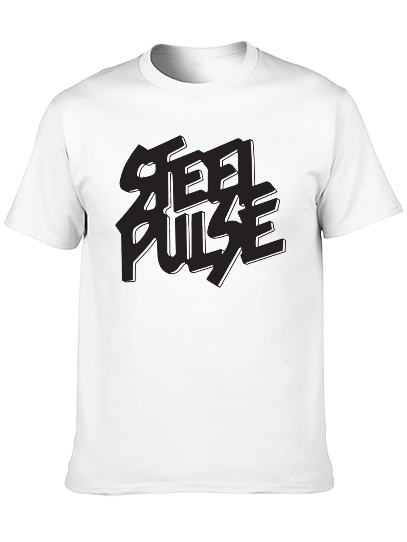 Black Steel Pulse Black Graphic Tee view 10