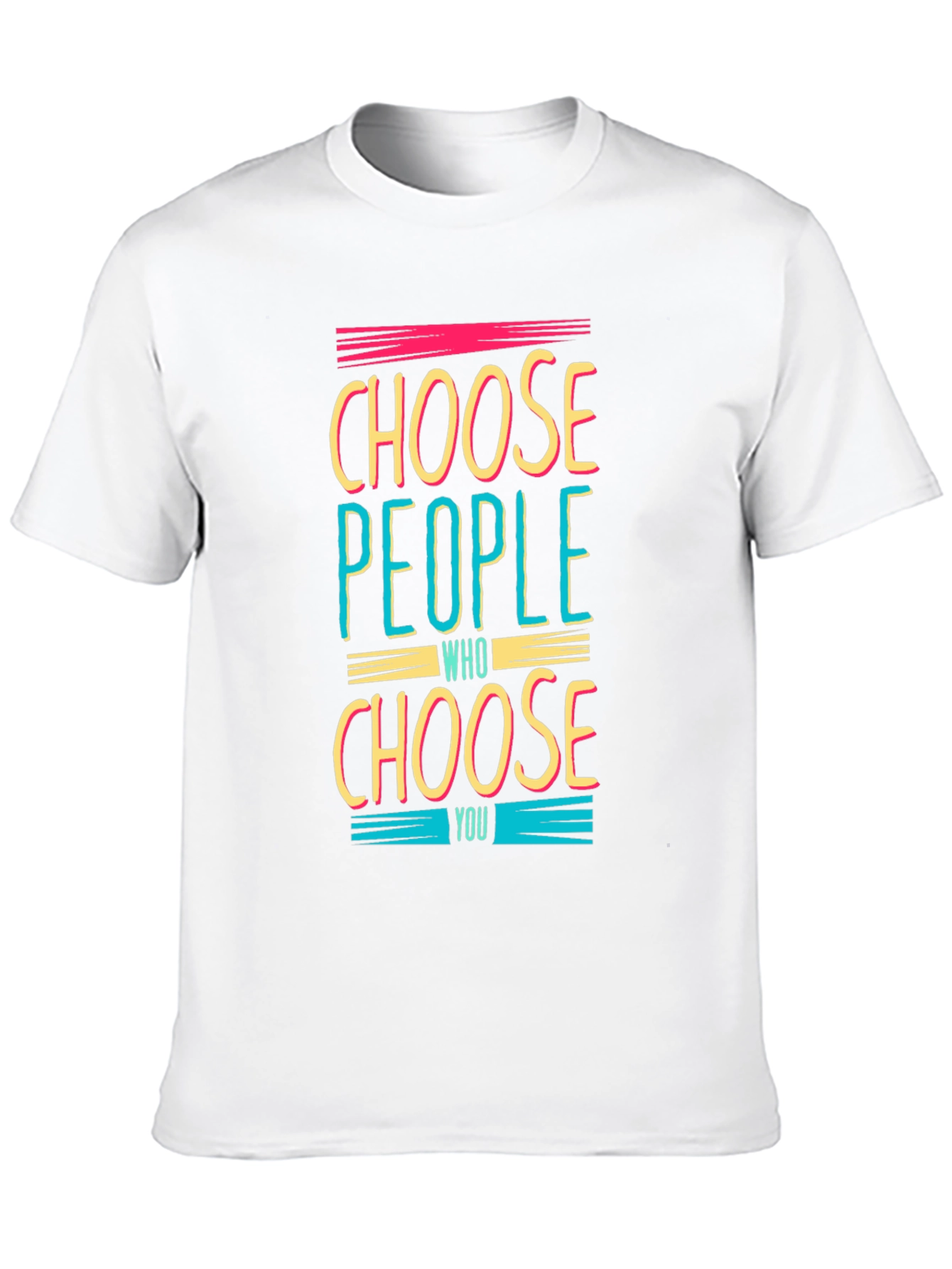 Black Choose People Graphic T-Shirt view 10