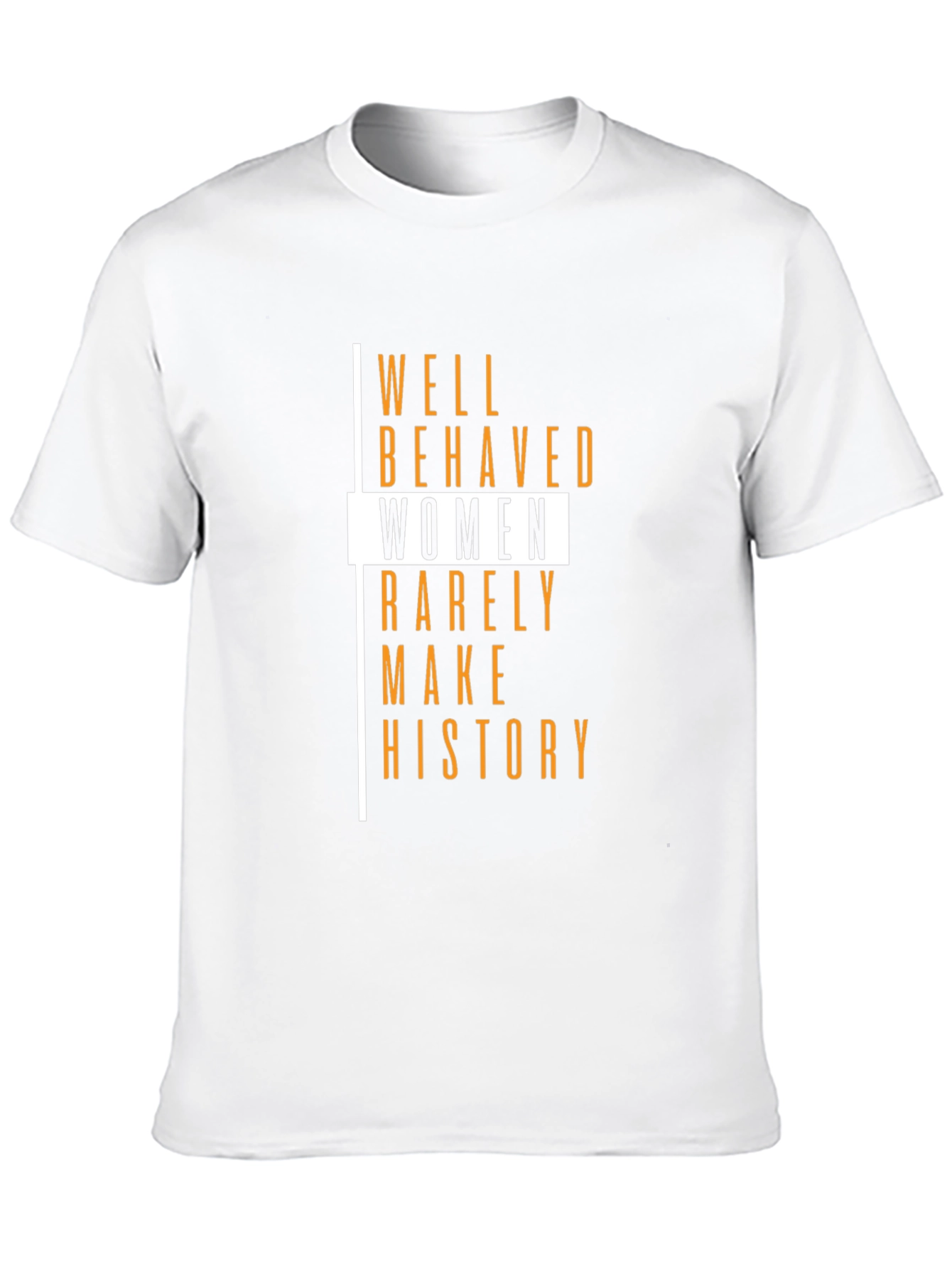 Black Well Behaved Women's Graphic Tee view 10