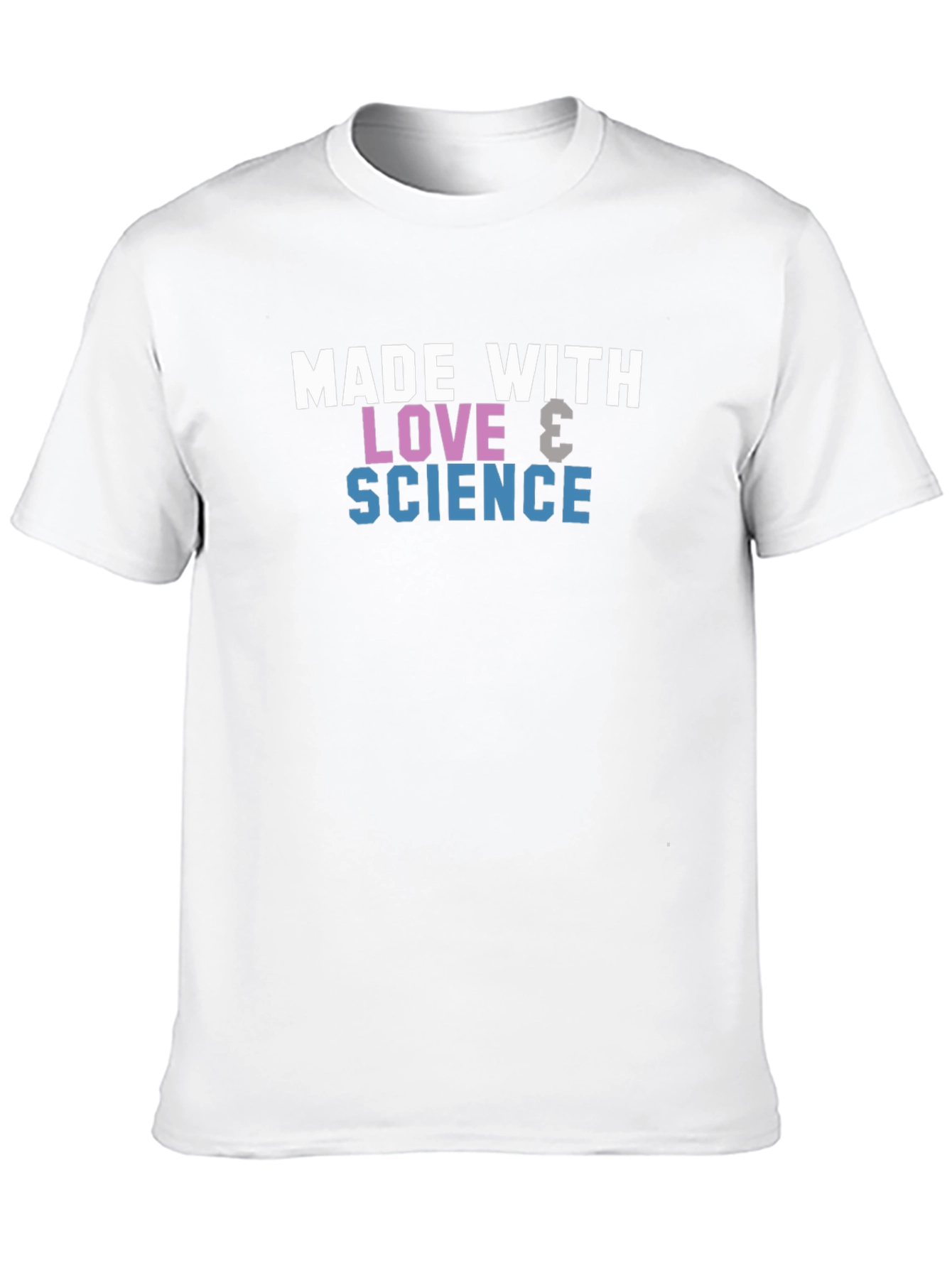 Black Love & Science Graphic Tee - Black Cotton Blend view 10