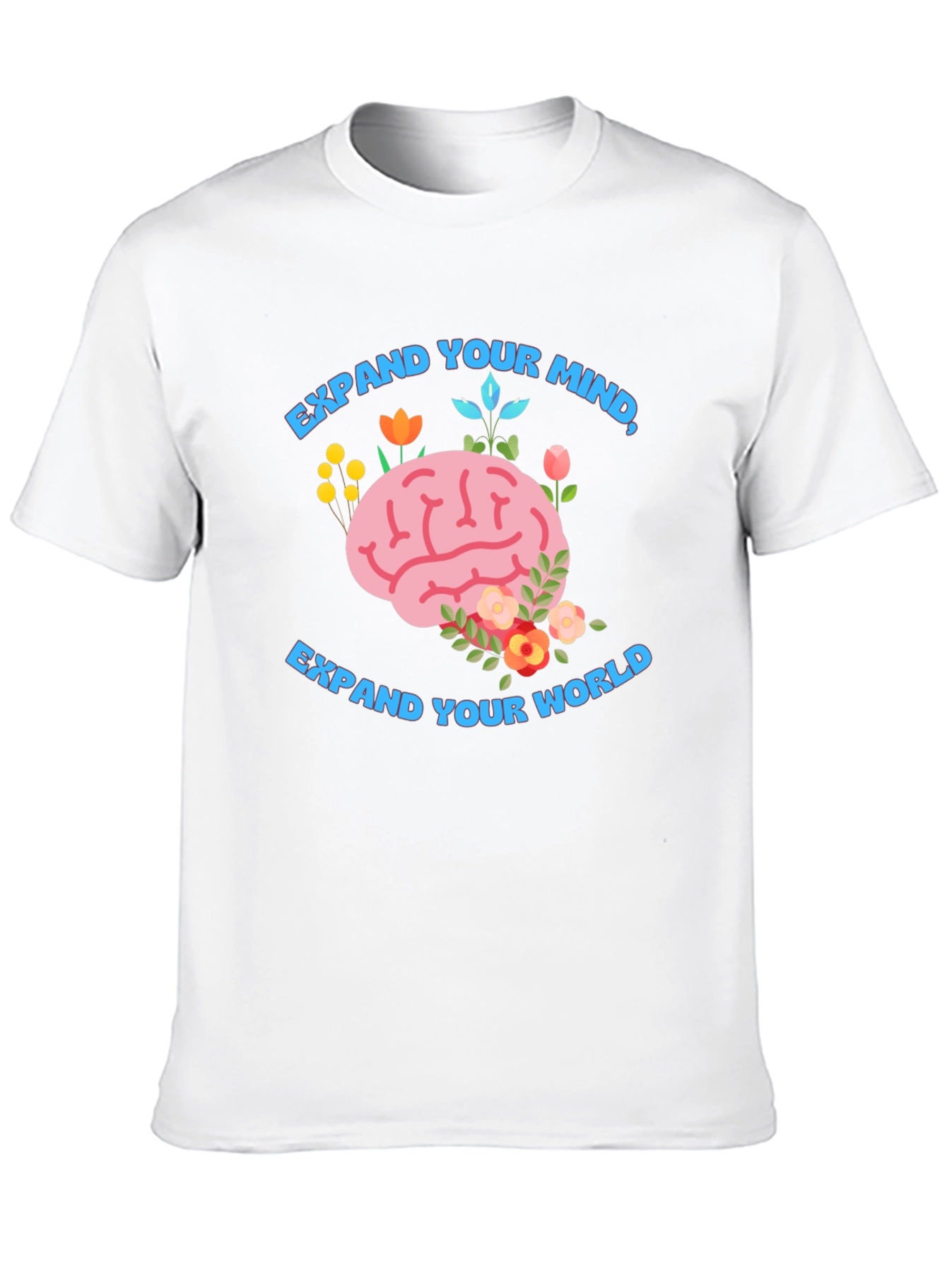 Black Expand Your Mind T-Shirt view 10