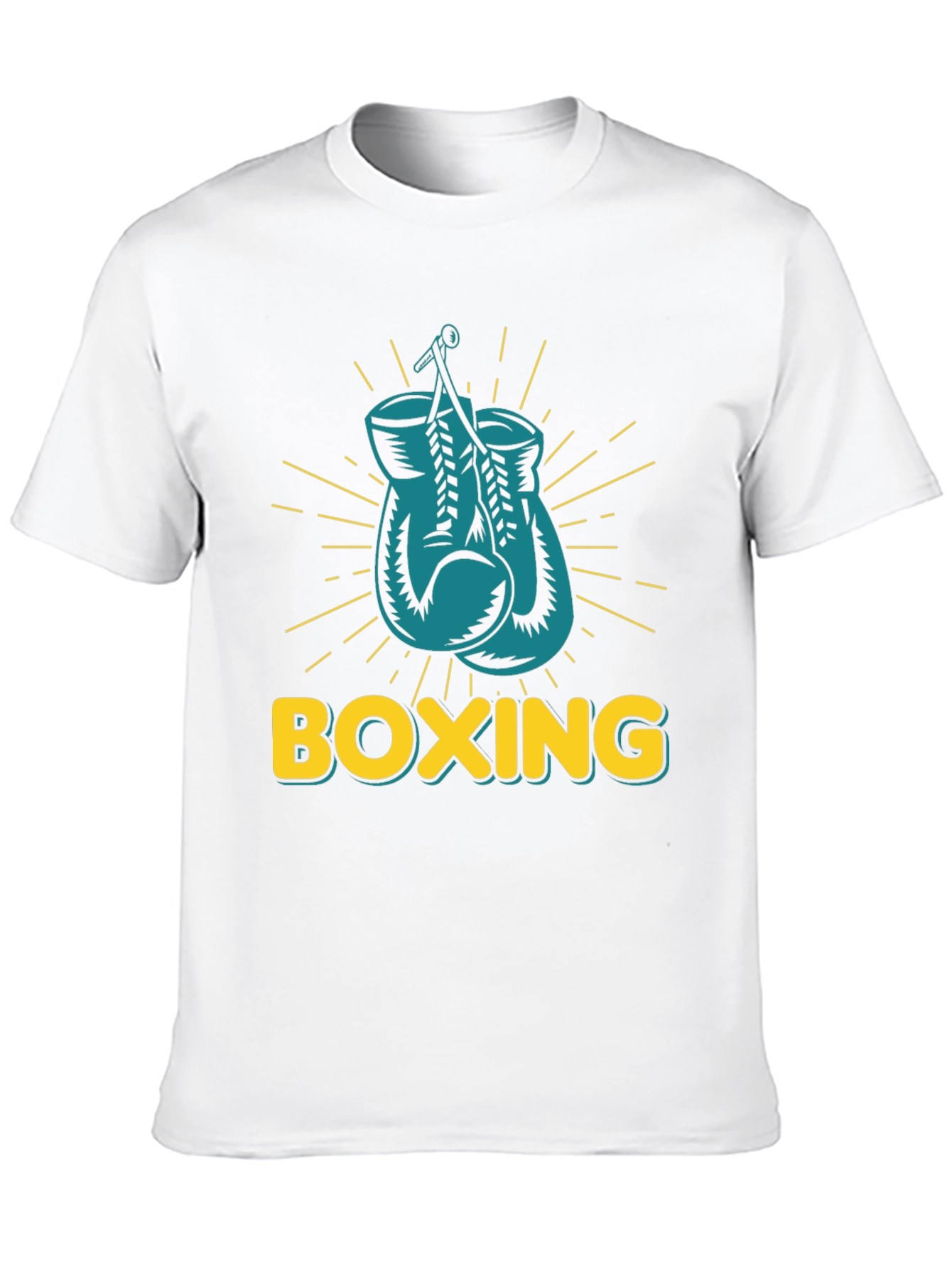 Black Boxing Gloves Graphic Tee - Punch Out Style! view 10