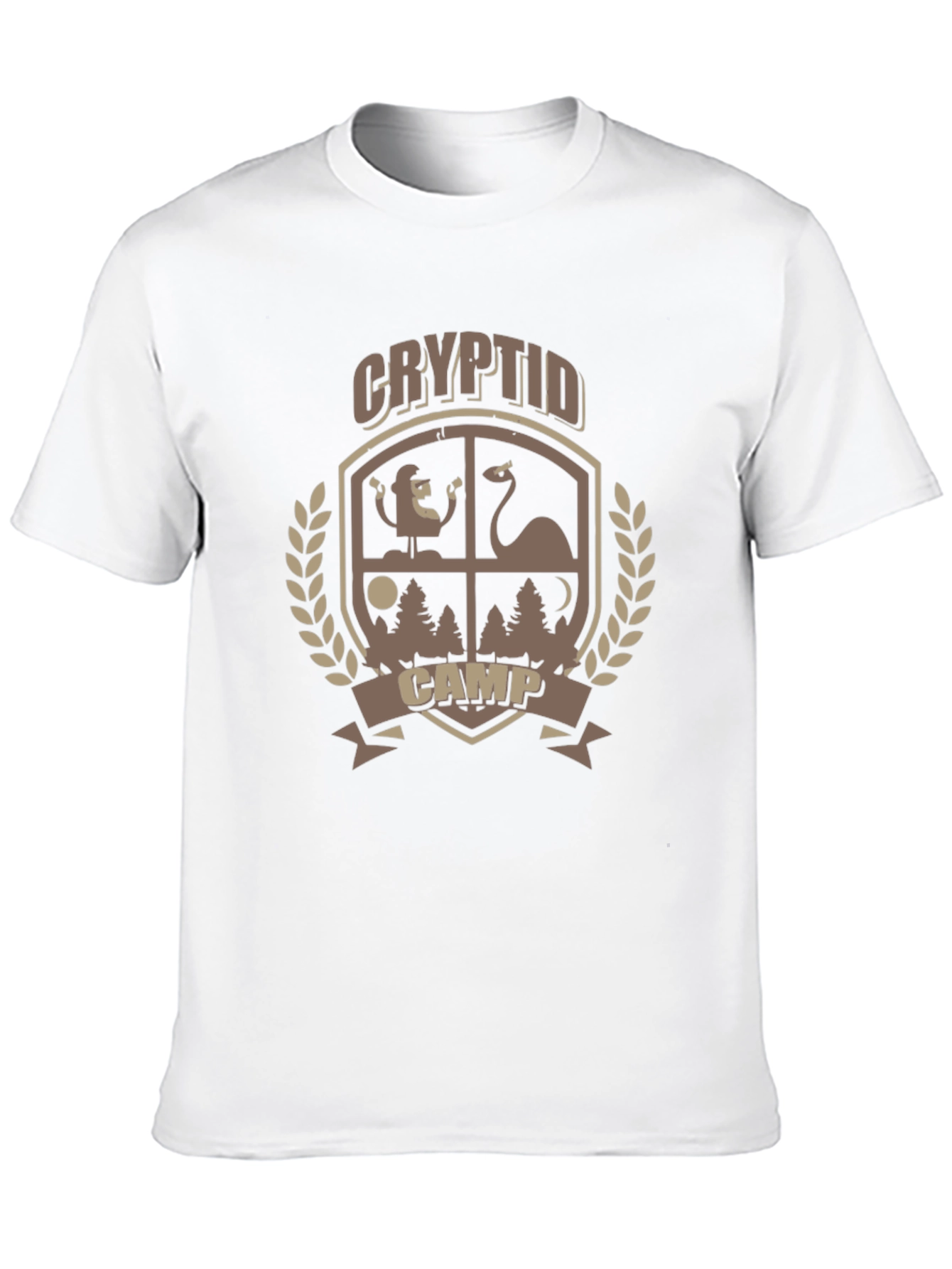 Black Cryptid Camp Graphic Tee view 10