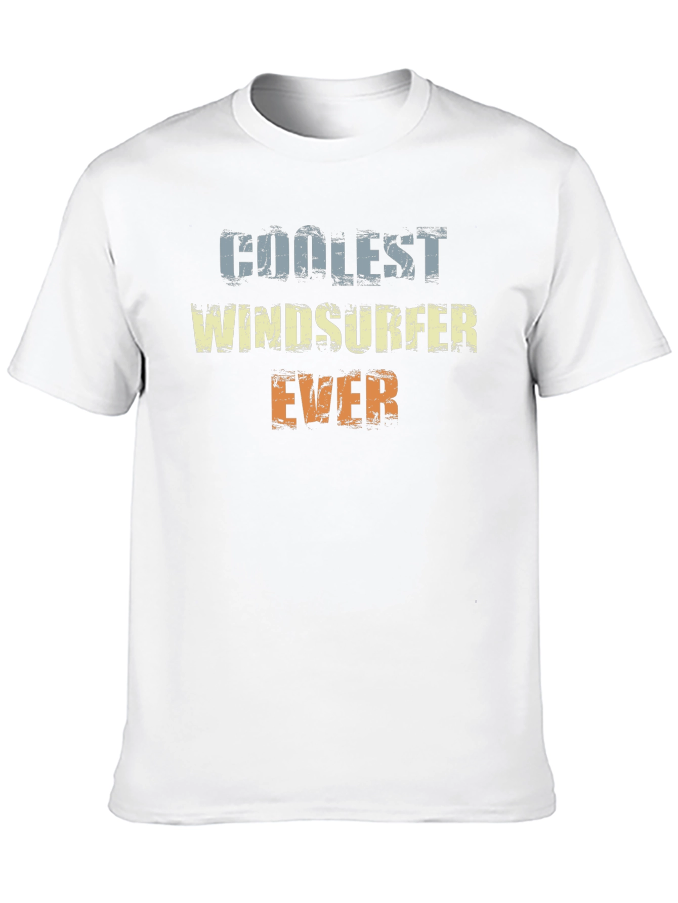 Black Coolest Windsurfer Ever T-Shirt view 10