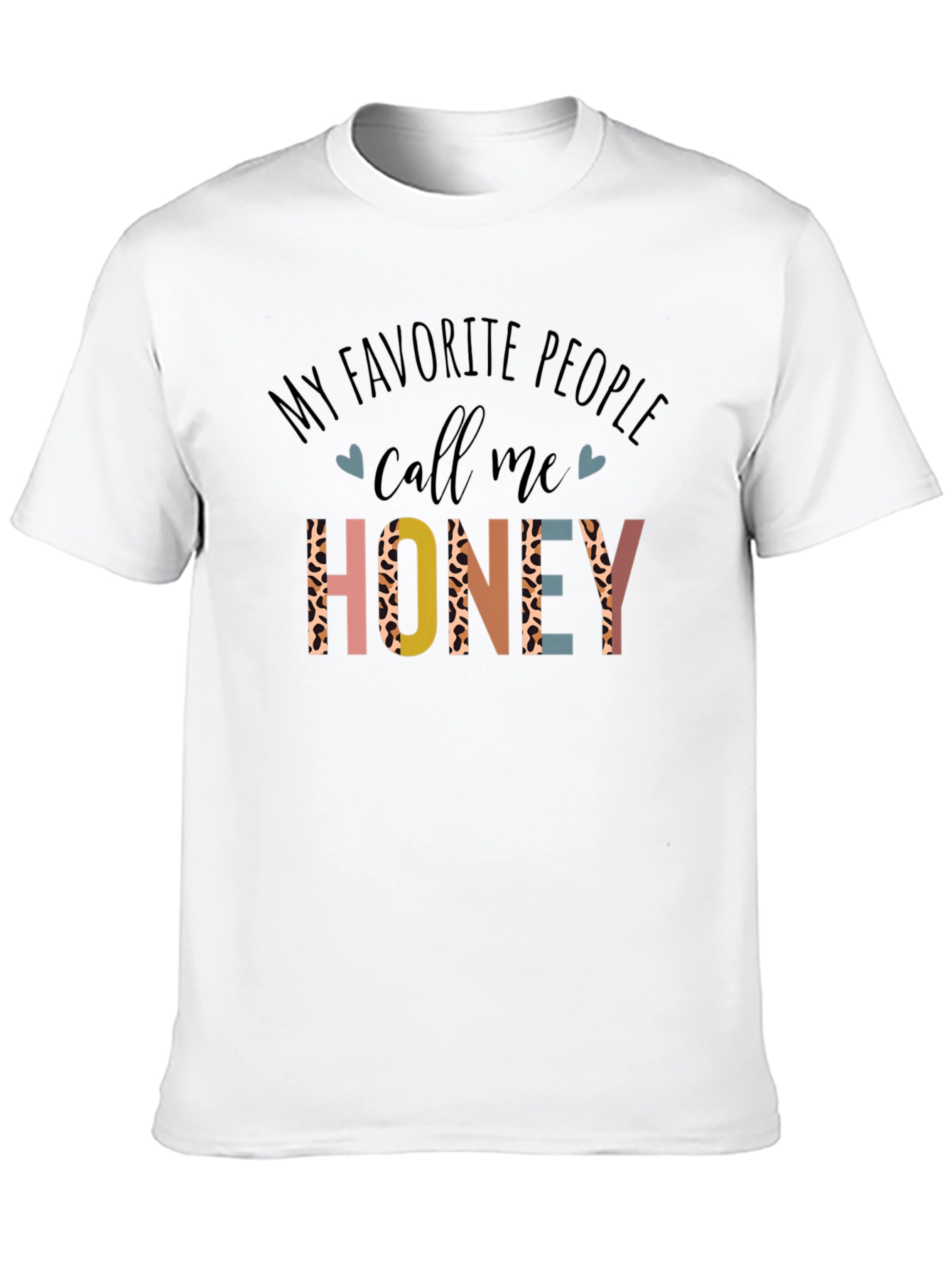 Black My Favorite People Call Me Honey Graphic Tee view 10