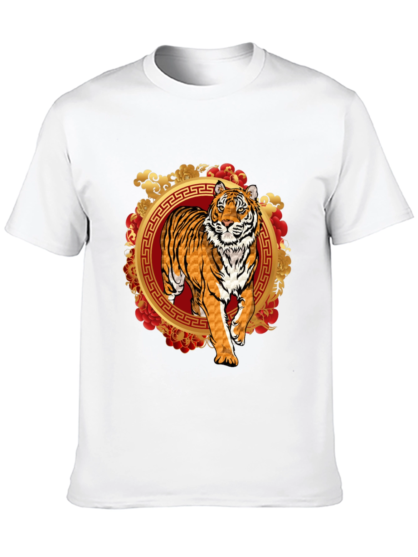 Black Year of the Tiger Graphic Tee view 10