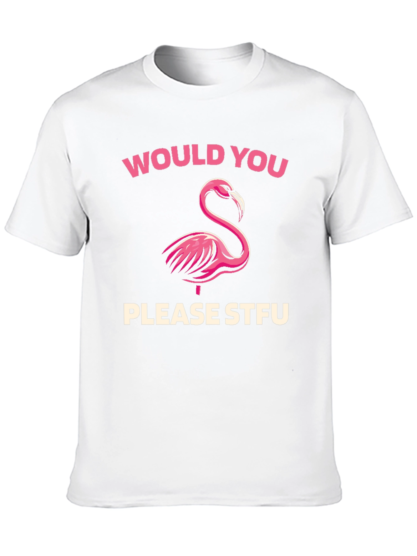 Black Flamingo STFU Graphic Tee - Casual Black T-Shirt view 10
