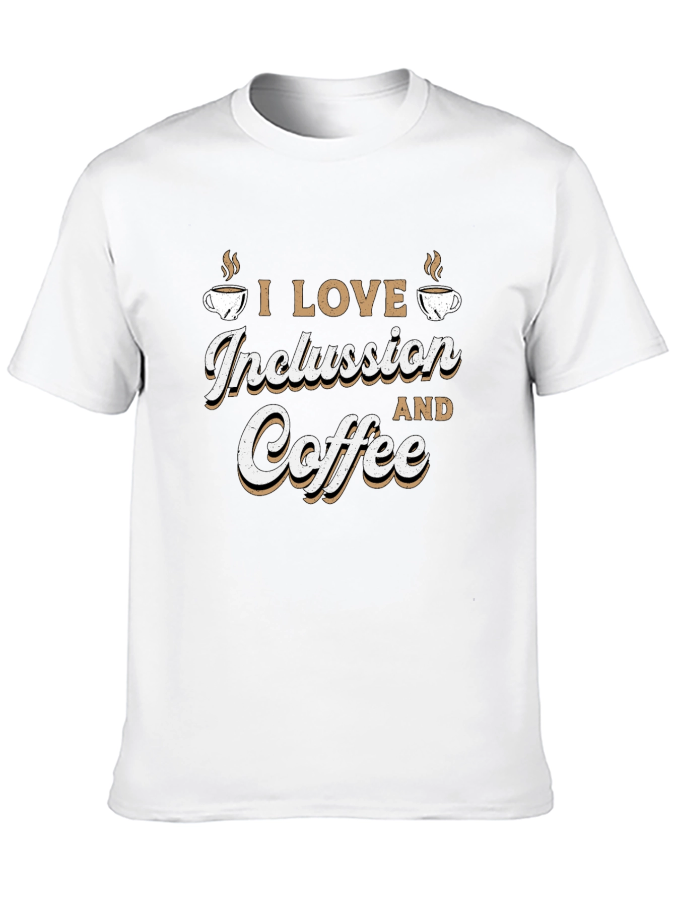 Black Inclusion and Coffee Graphic Tee view 10