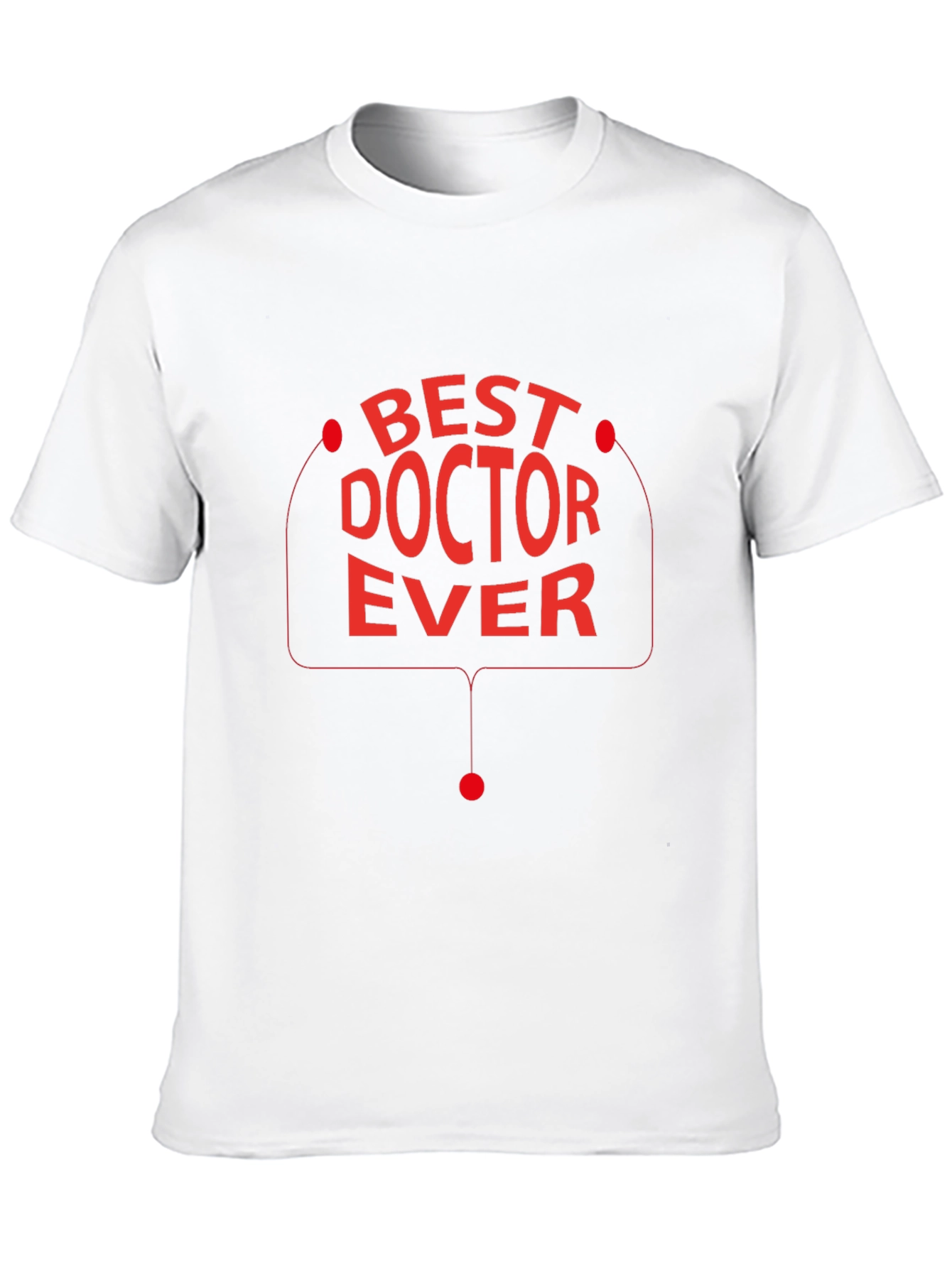 Black Best Doctor Ever Graphic Tee - Novelty Gift view 10