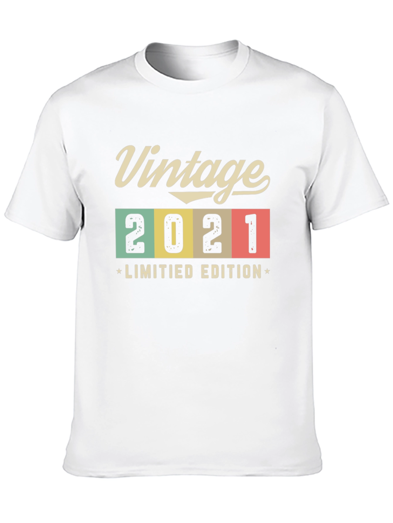 Black Vintage 2021 Limited Edition Graphic T-Shirt view 10