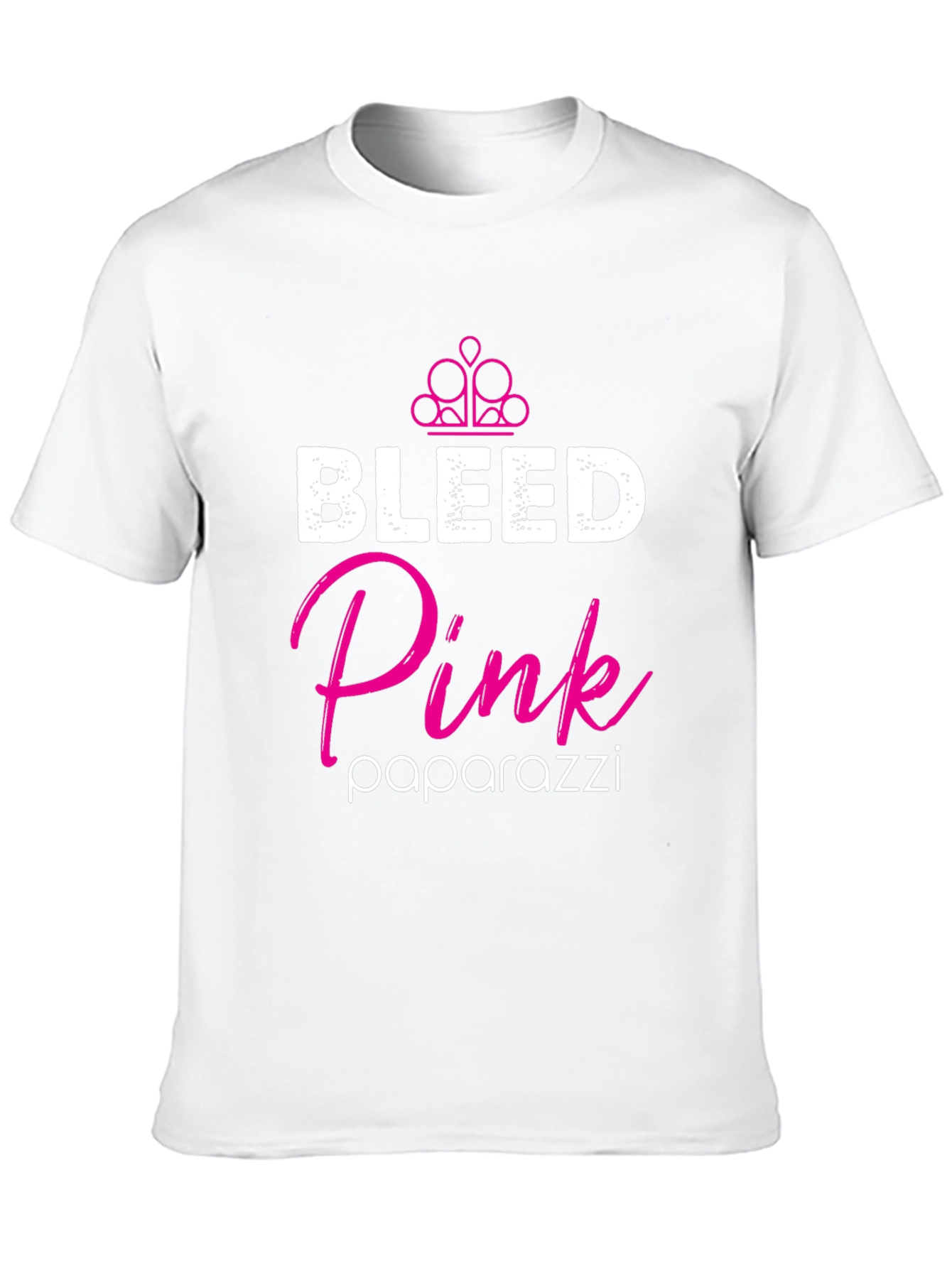 Black Bleed Pink Paparazzi T-Shirt view 10