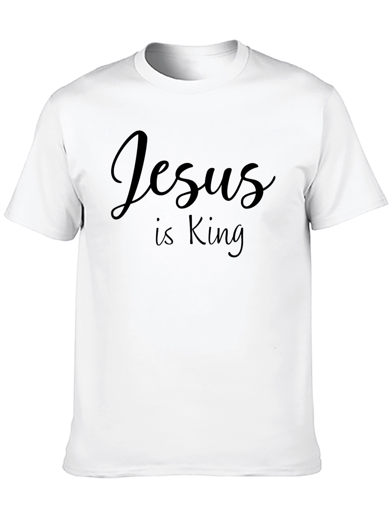 Black Jesus is King Black T-Shirt view 10