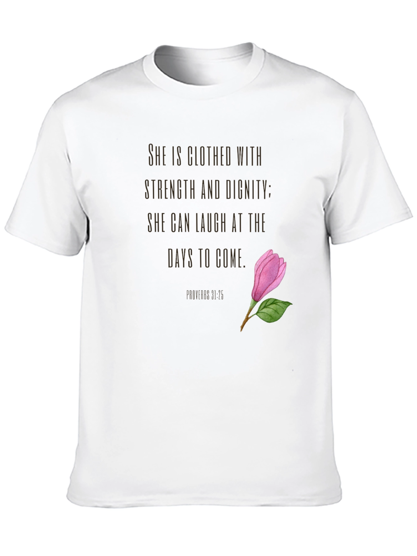 Black Strength & Dignity Graphic Tee - Stylish Christian Apparel view 10