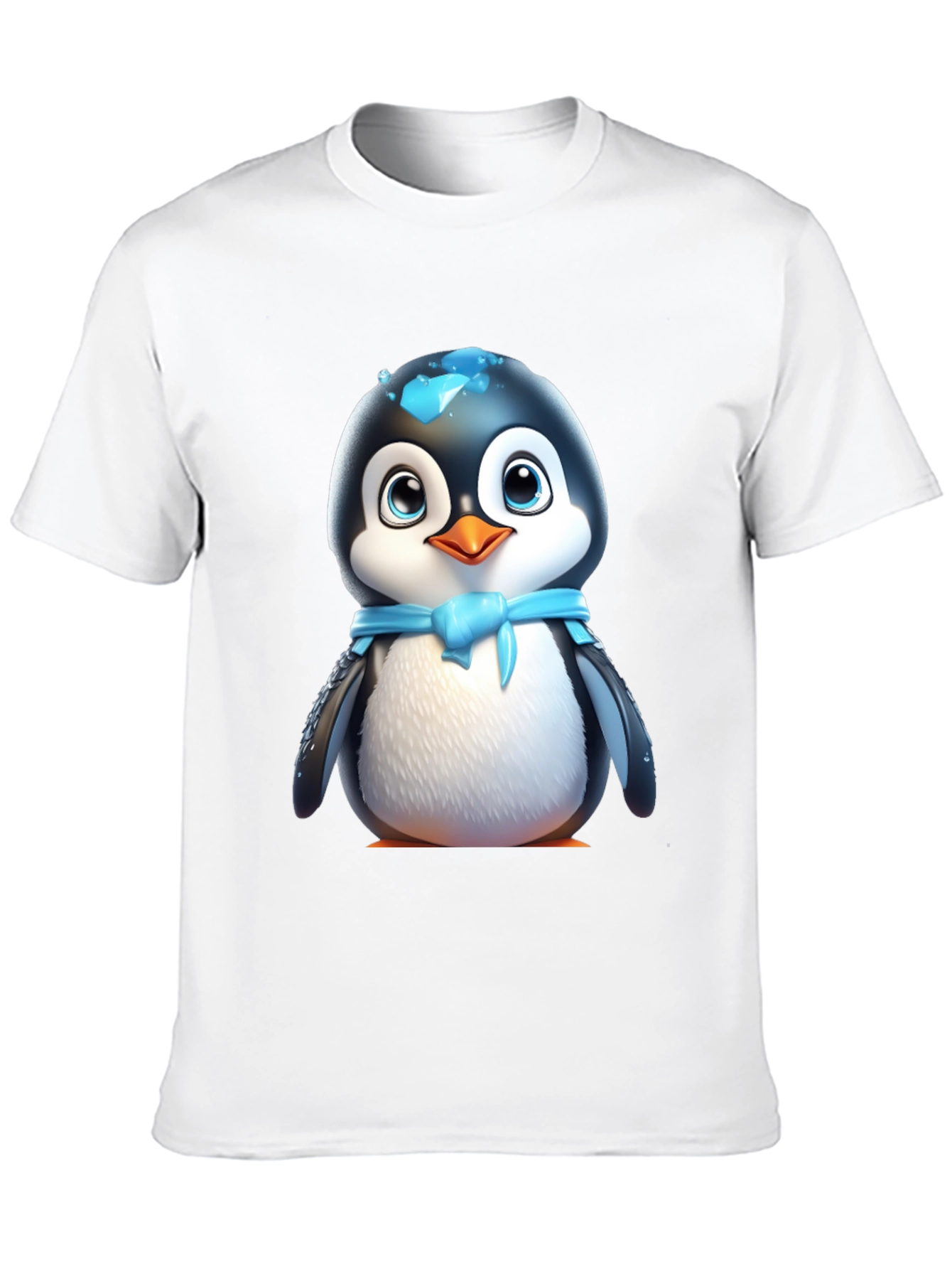 Cute Cartoon Penguin T-Shirt - 10