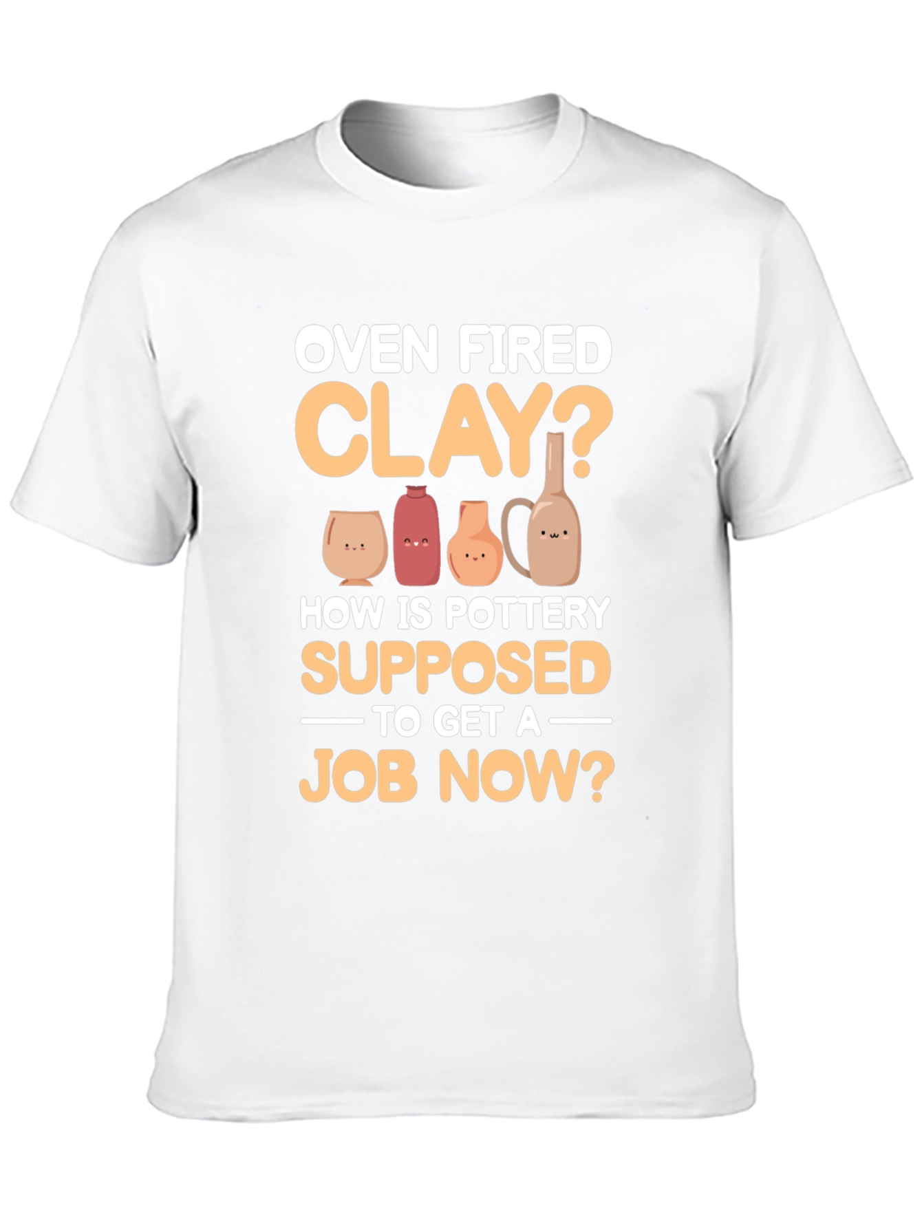 Black Oven Fired Clay? T-Shirt view 10