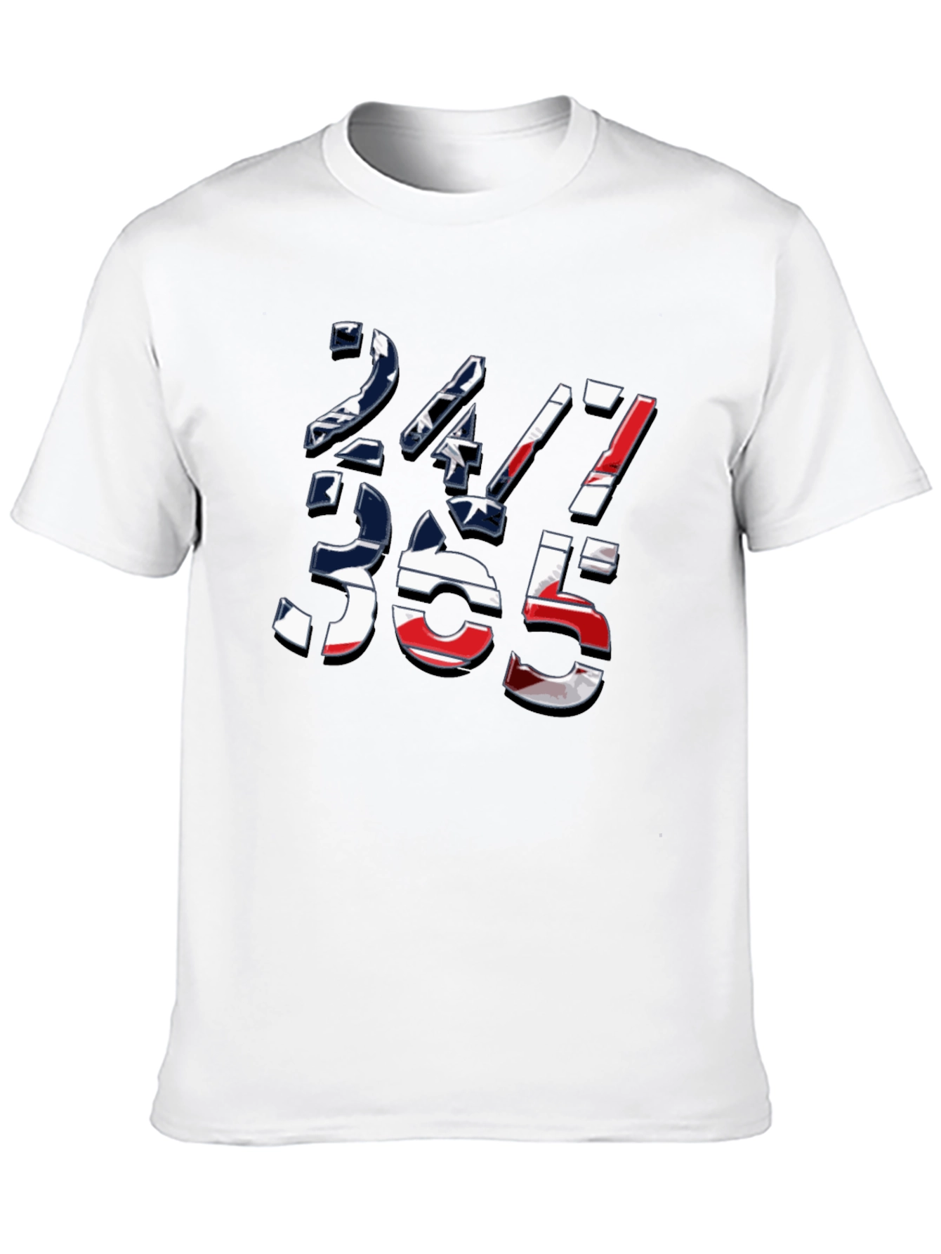 Black 24/7 365 Graphic Tee - Stylish Everyday Wear view 10