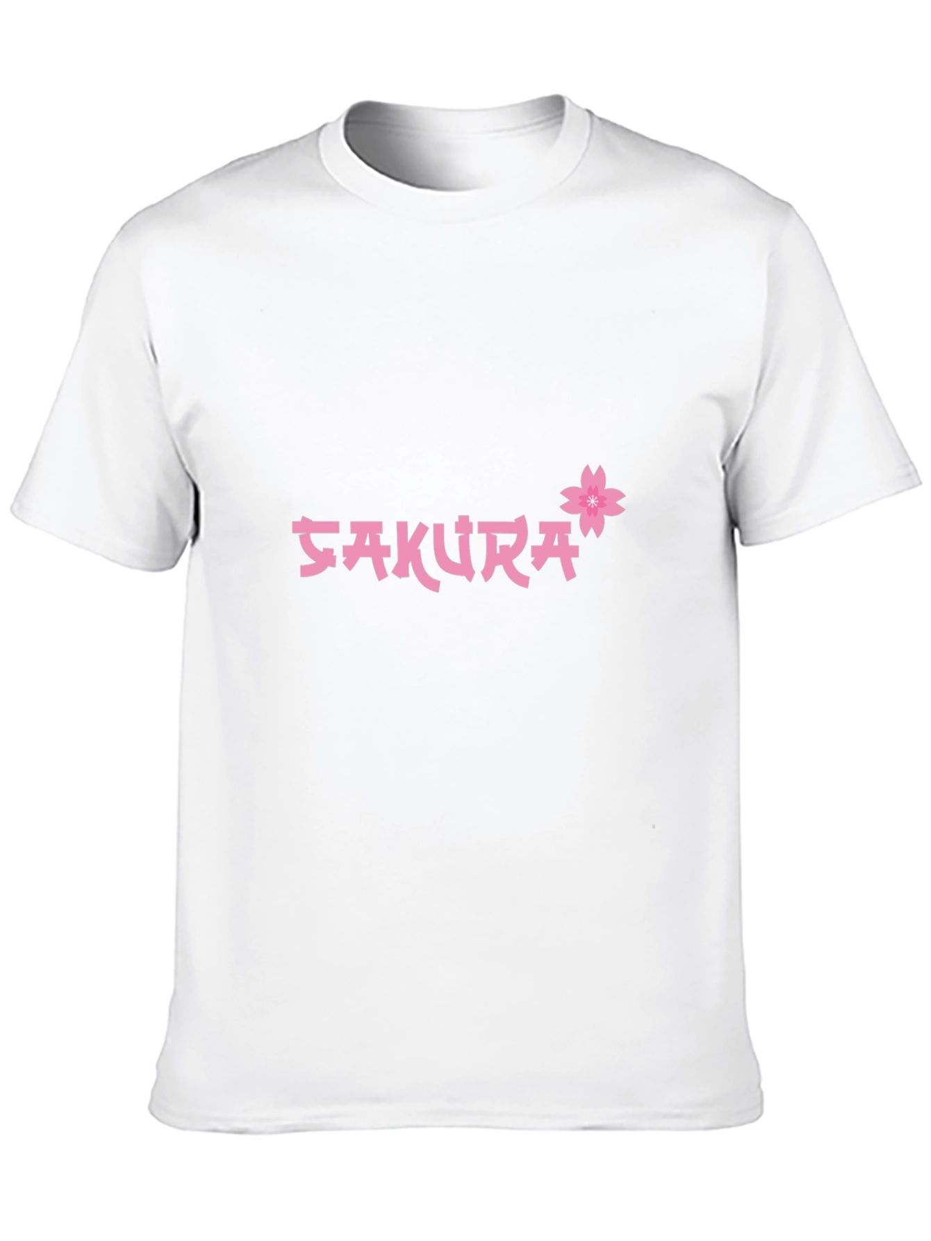 Black Sakura Cherry Blossom Graphic T-Shirt view 10