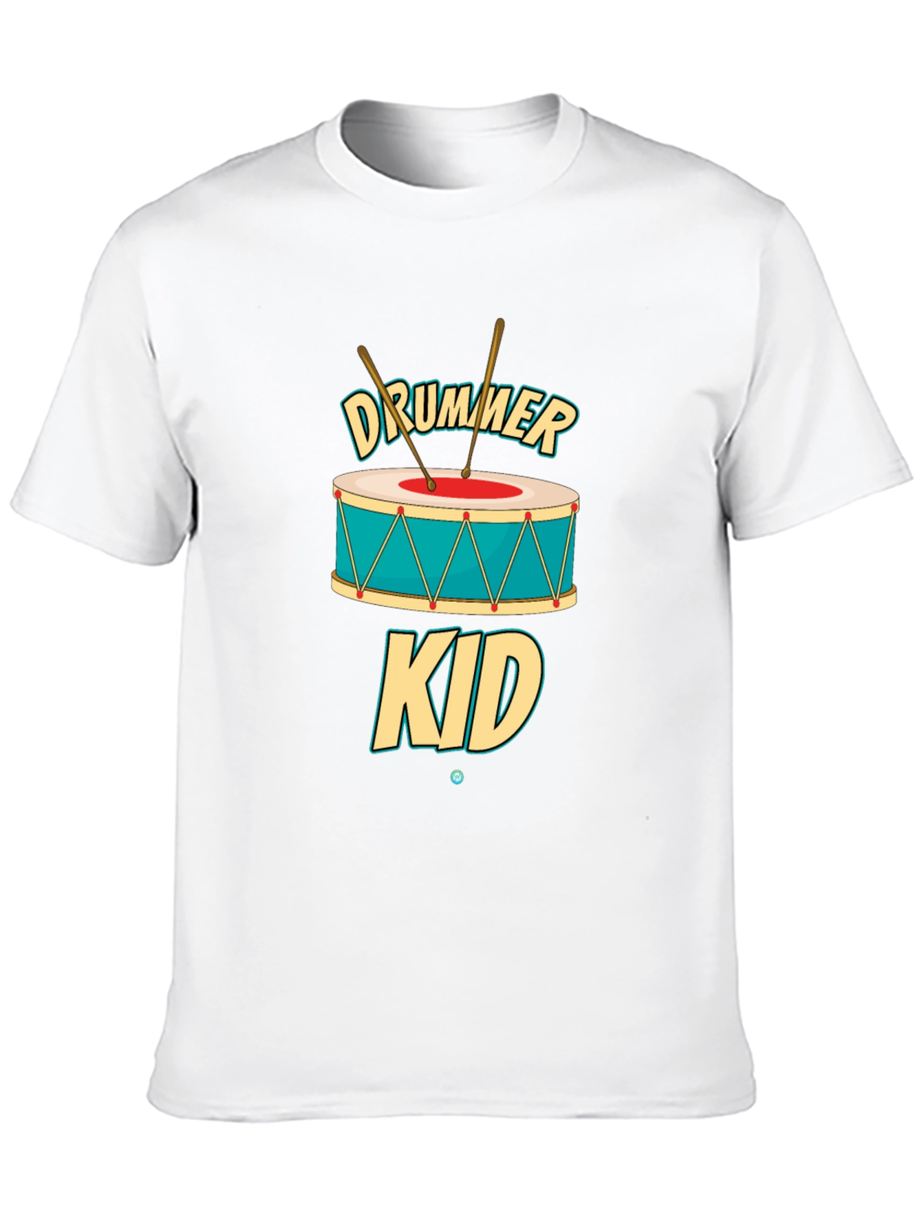 Black Drummer Kid Graphic T-Shirt - Music Lover Tee view 10
