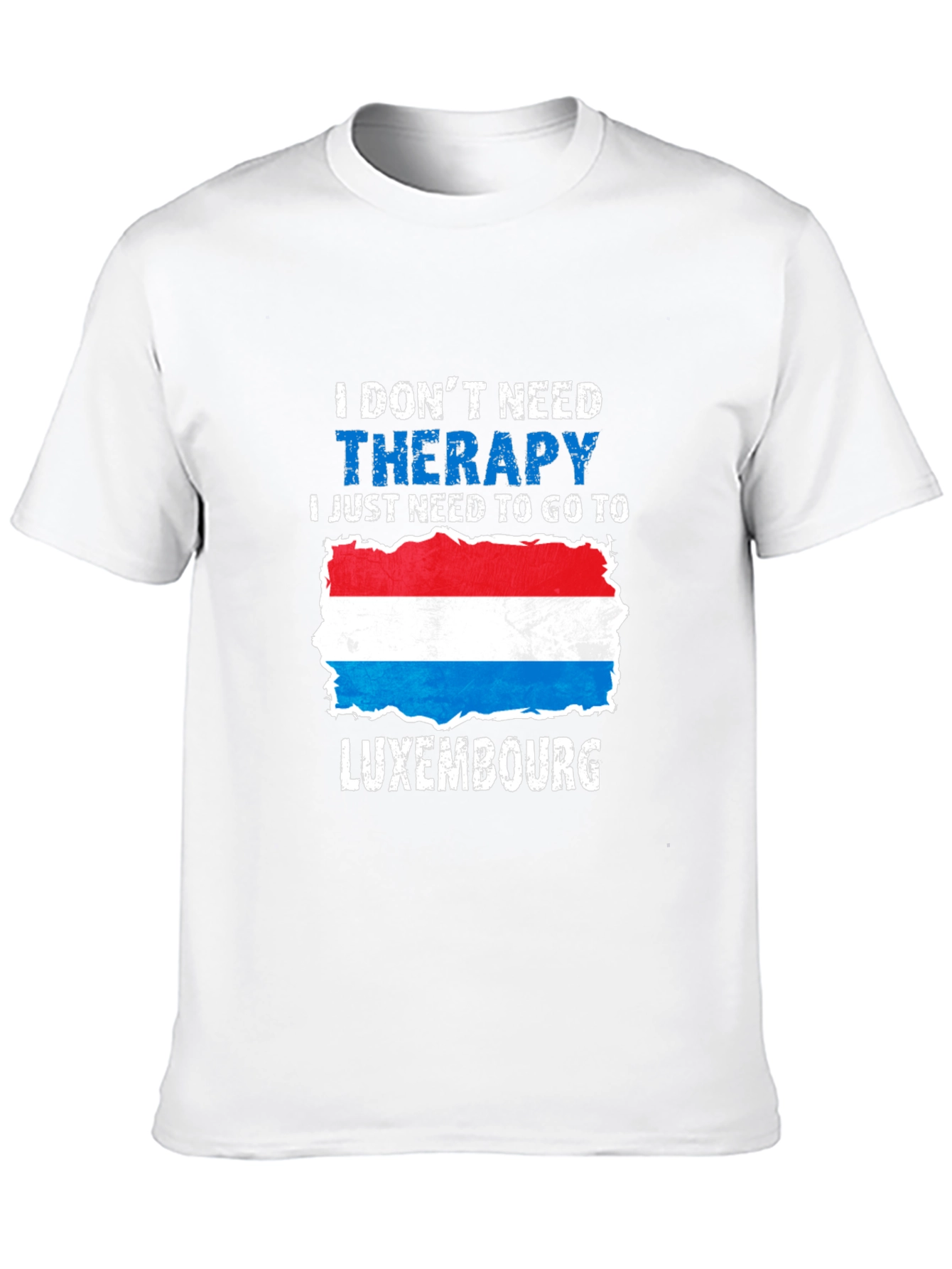 Black Luxembourg Therapy T-Shirt - Travel Souvenir view 10