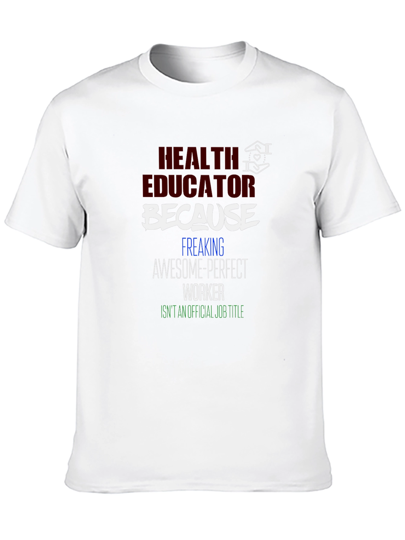 Black Health Educator Novelty Graphic Tee view 10