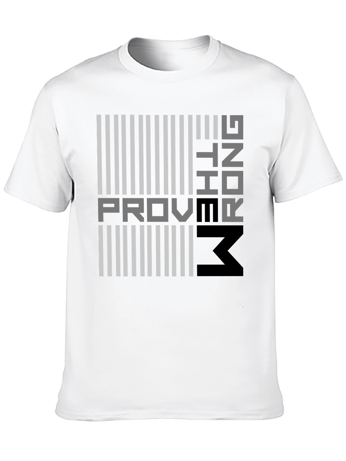 Black Proving Them Wrong Graphic T-Shirt - Modern Design view 10