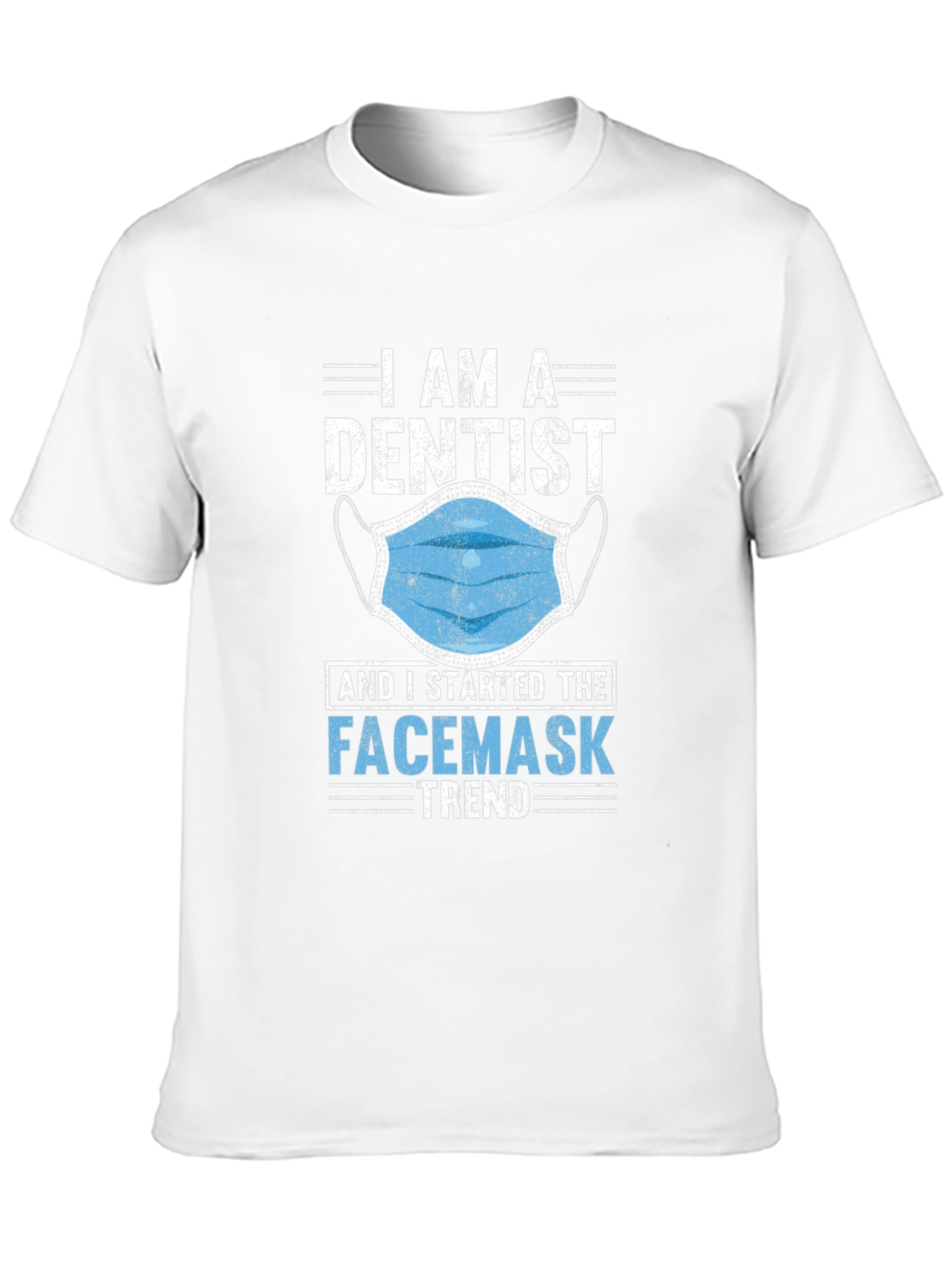 Black Dentist Facemask Trend T-Shirt view 10