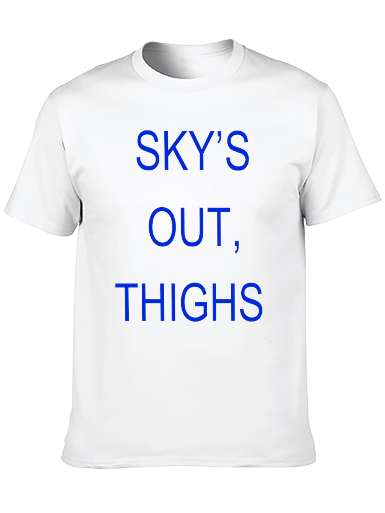 Black Sky's Out Thighs Out T-Shirt view 10