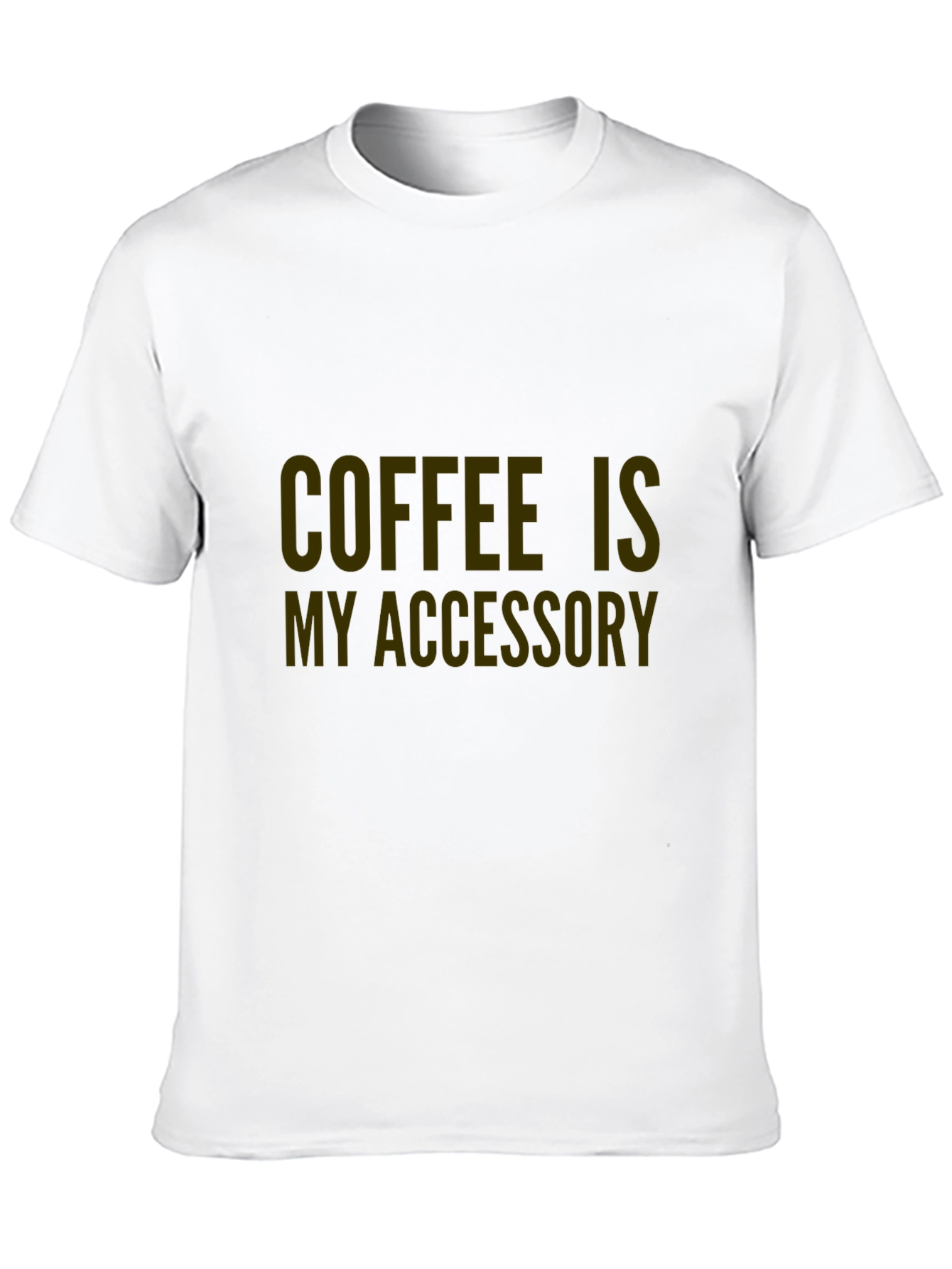 Black Coffee Is My Accessory Graphic Tee - Unisex view 10