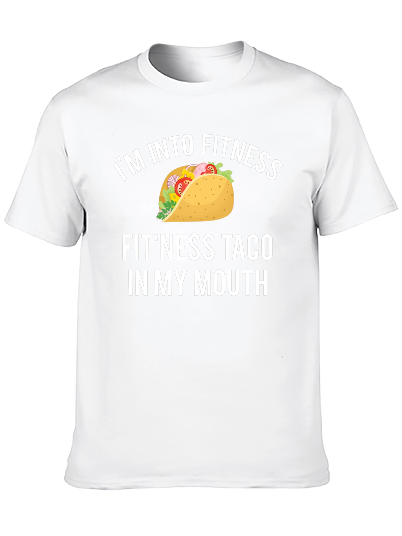 Black Fitness Taco Graphic T-Shirt view 10
