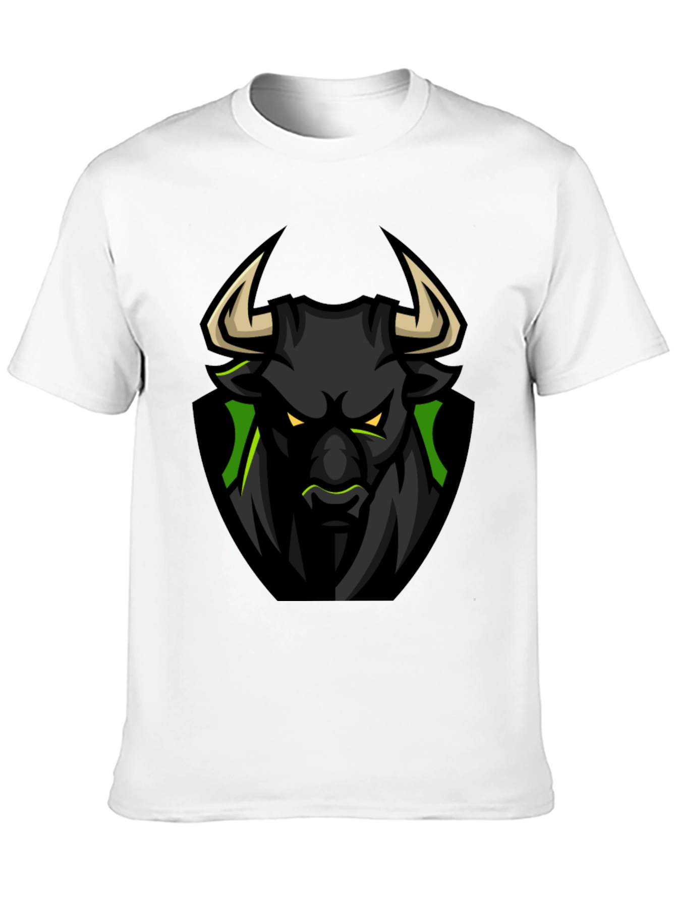 Black Bull Graphic Tee - Fierce Design - 10