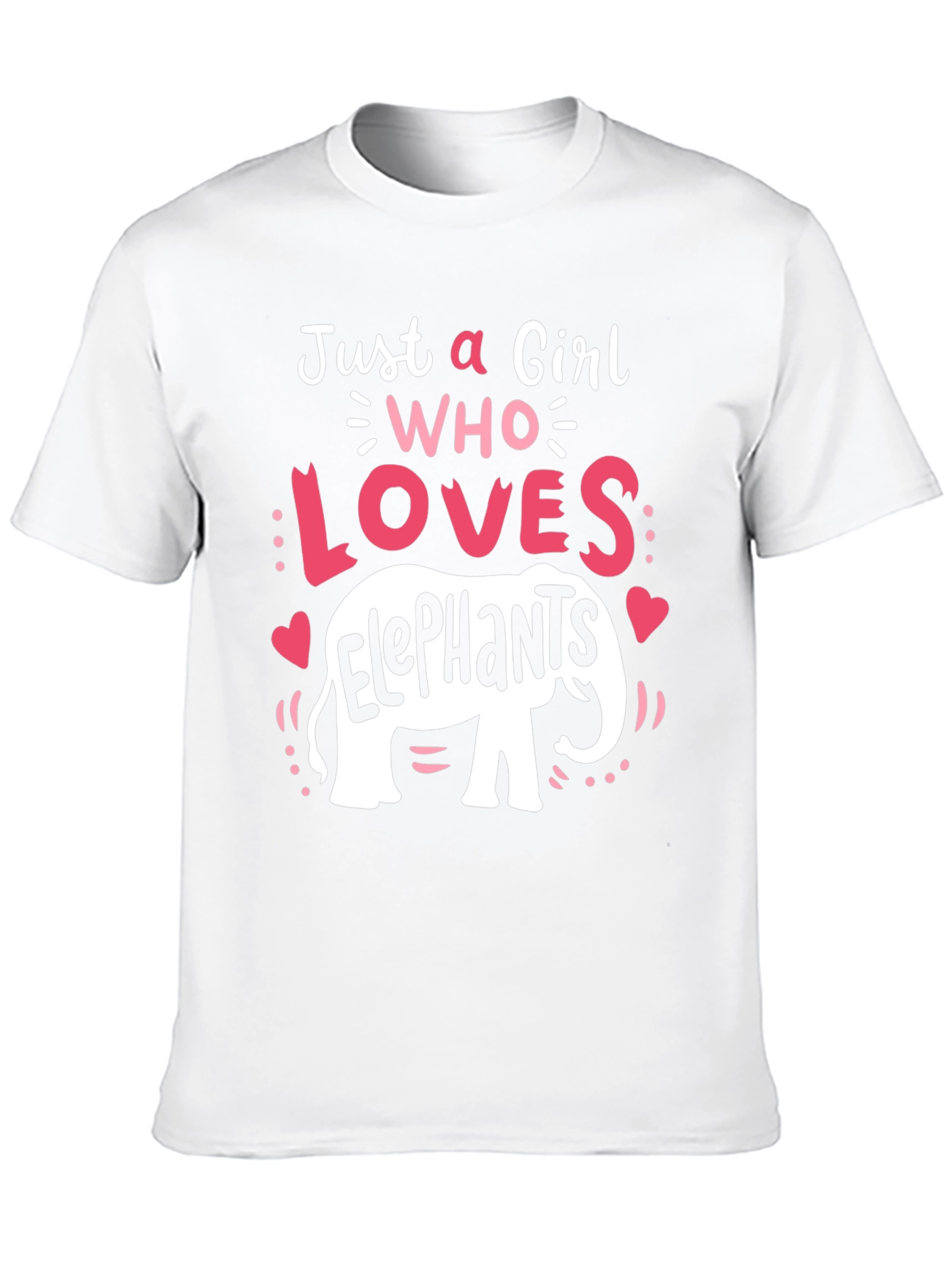 Black Girl Who Loves Elephants Graphic Tee view 10