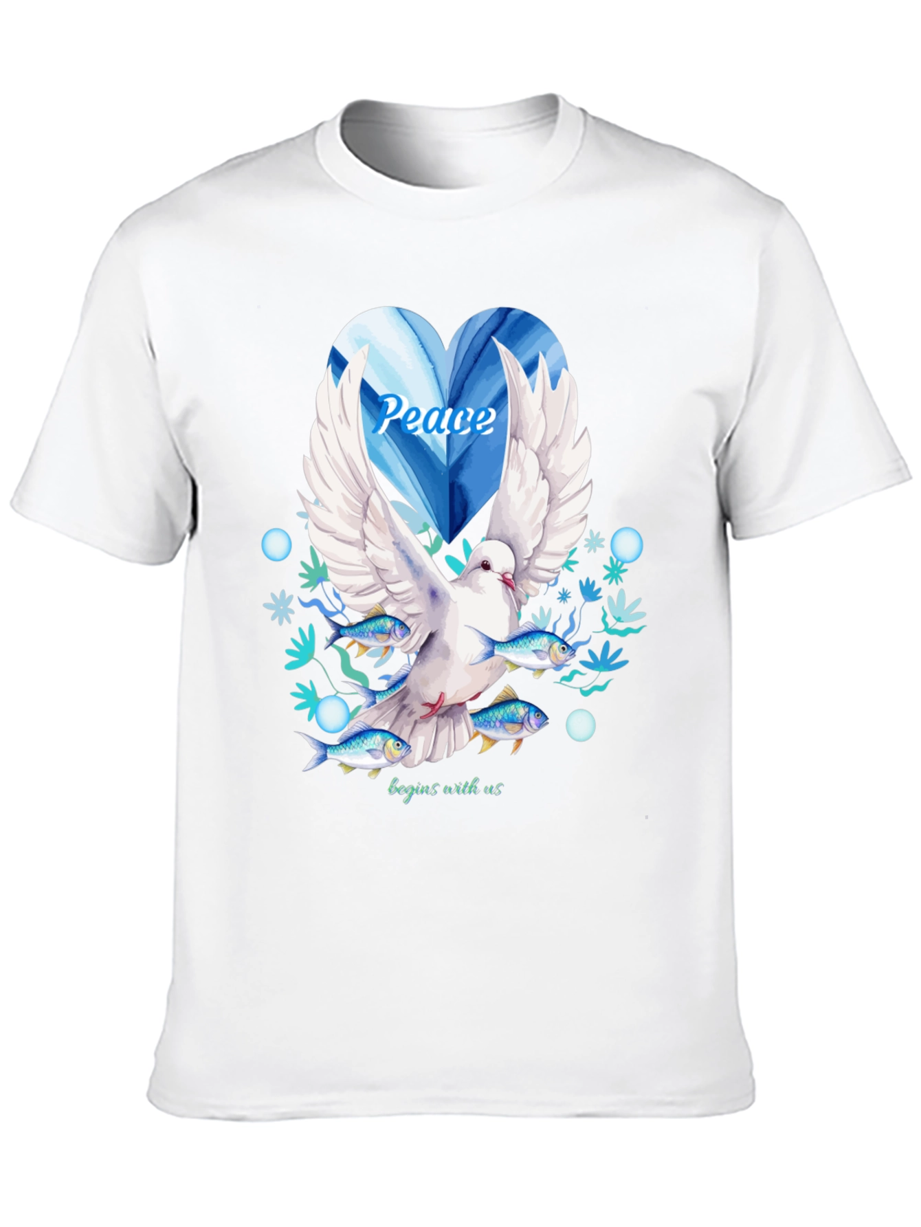 Black Peace Dove Graphic Tee - Begins With Us view 10