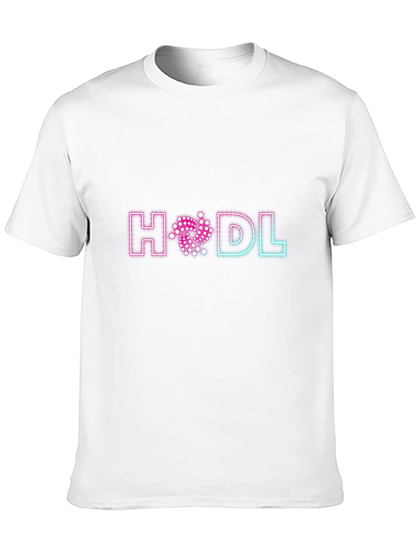 Black HODL Crypto T-Shirt - Neon Style view 10