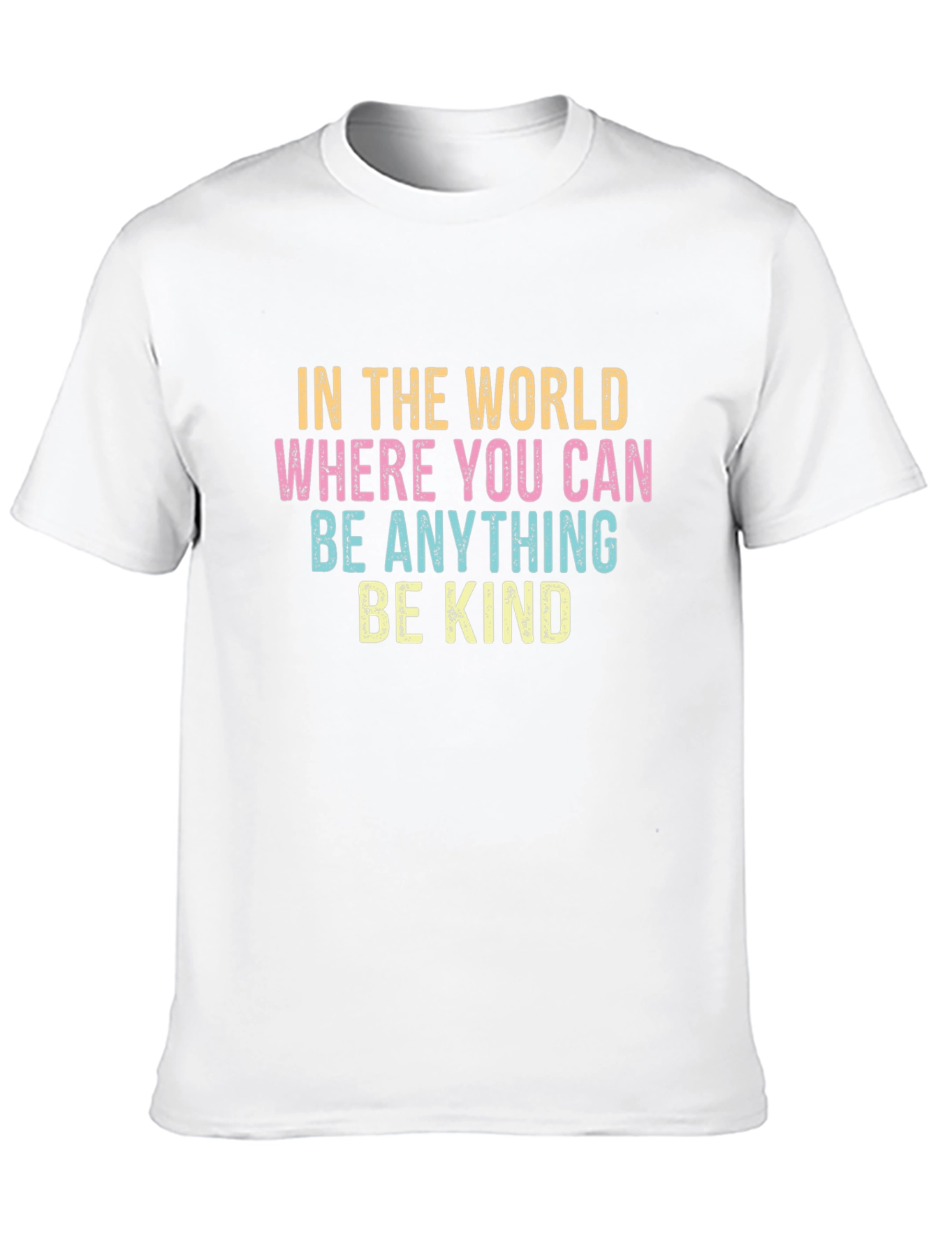 Black Be Kind Graphic T-Shirt - Motivational Tee view 10