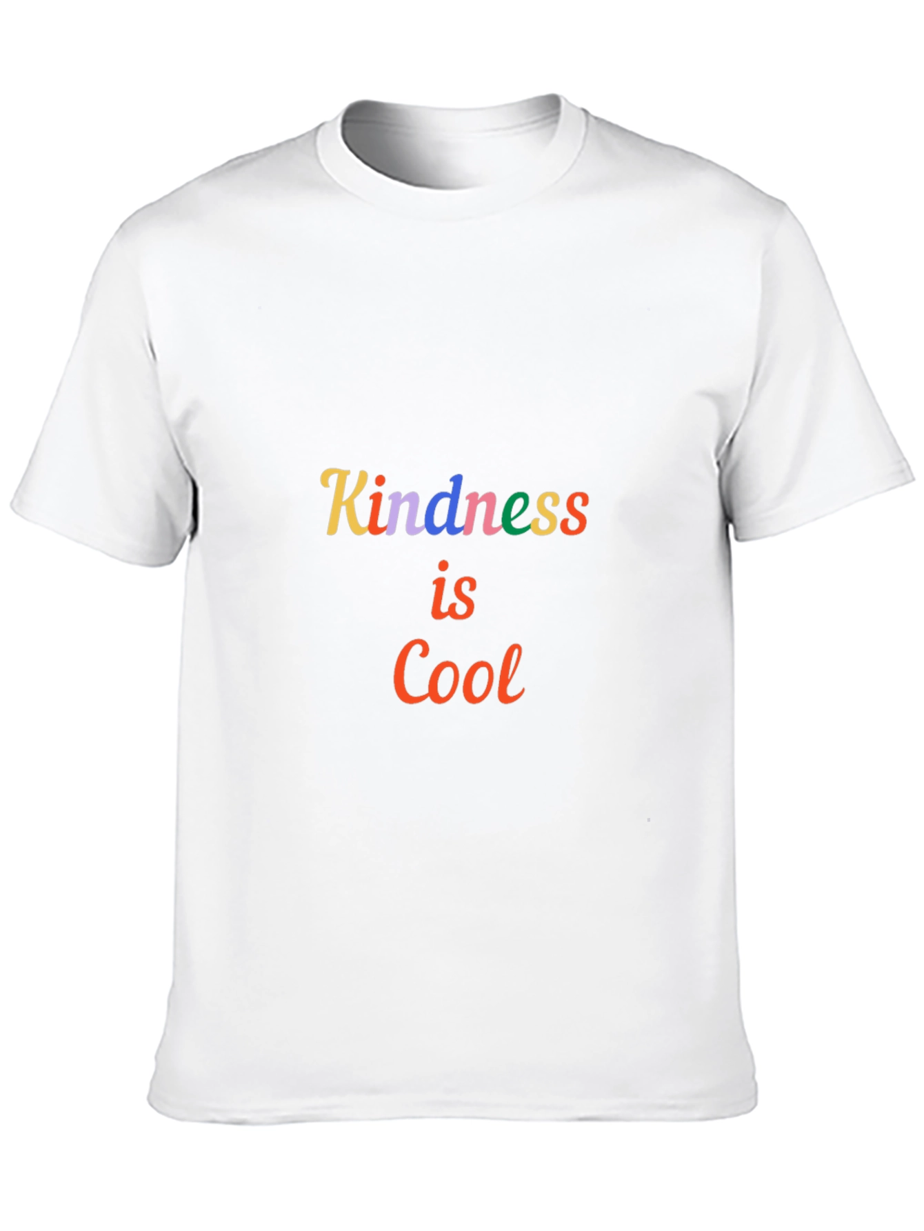 Black Kindness is Cool Black T-Shirt view 10