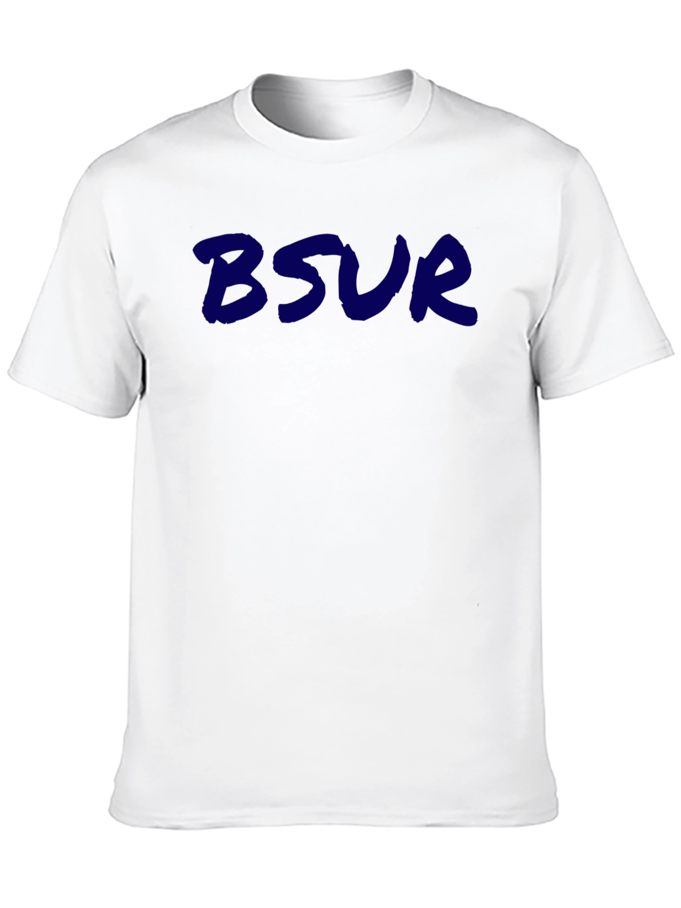 Black BSUR Graphic T-Shirt - Casual Wear view 10