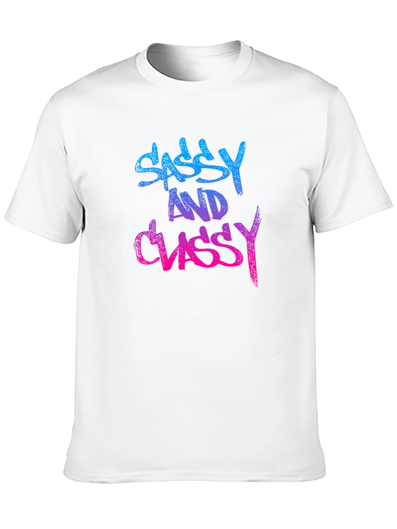 Black Sassy and Classy Black Graphic Tee view 10