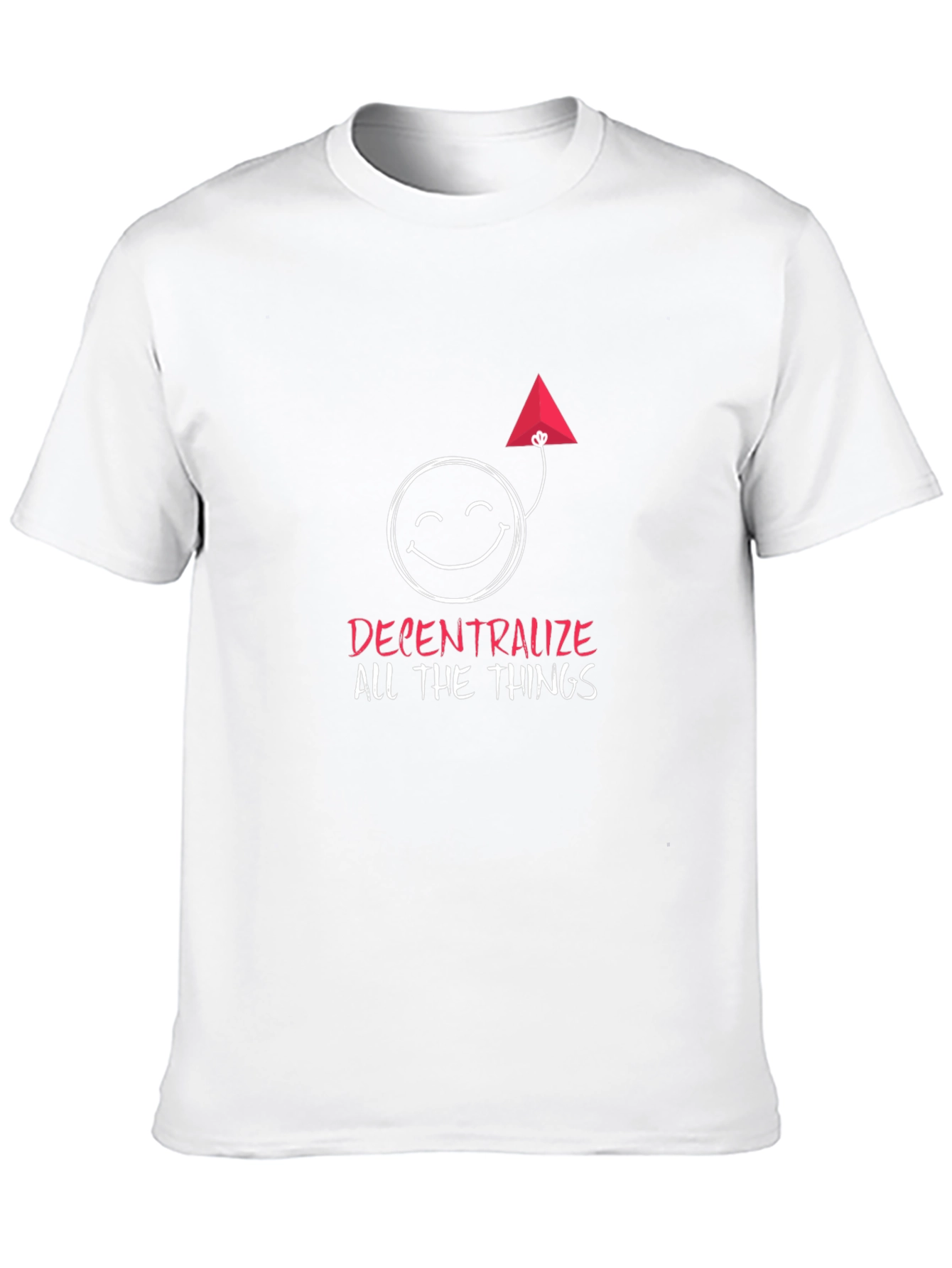 Black Decentralize All The Things Graphic Tee view 10