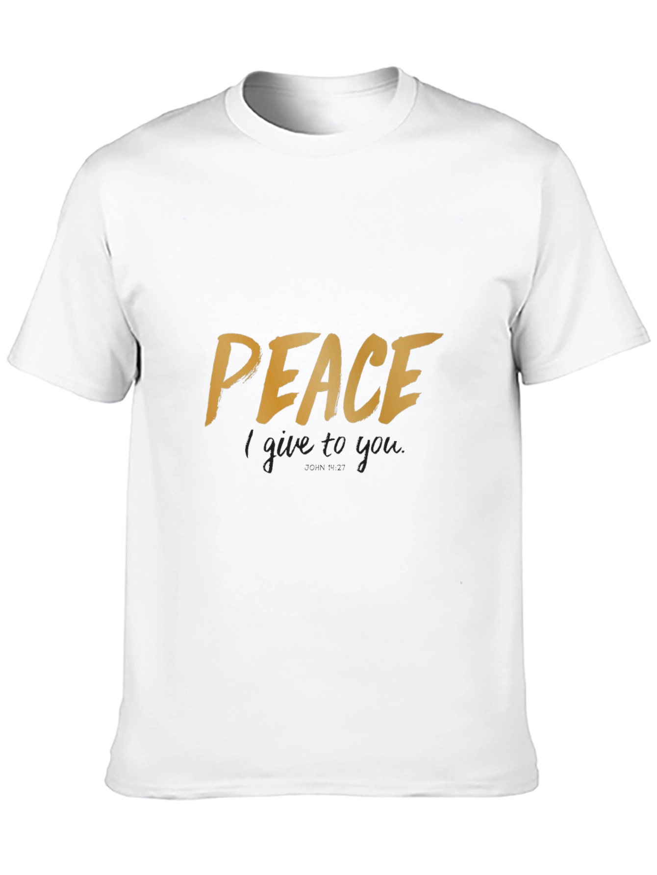 Black Peace T-Shirt - Stylish & Comfortable view 10