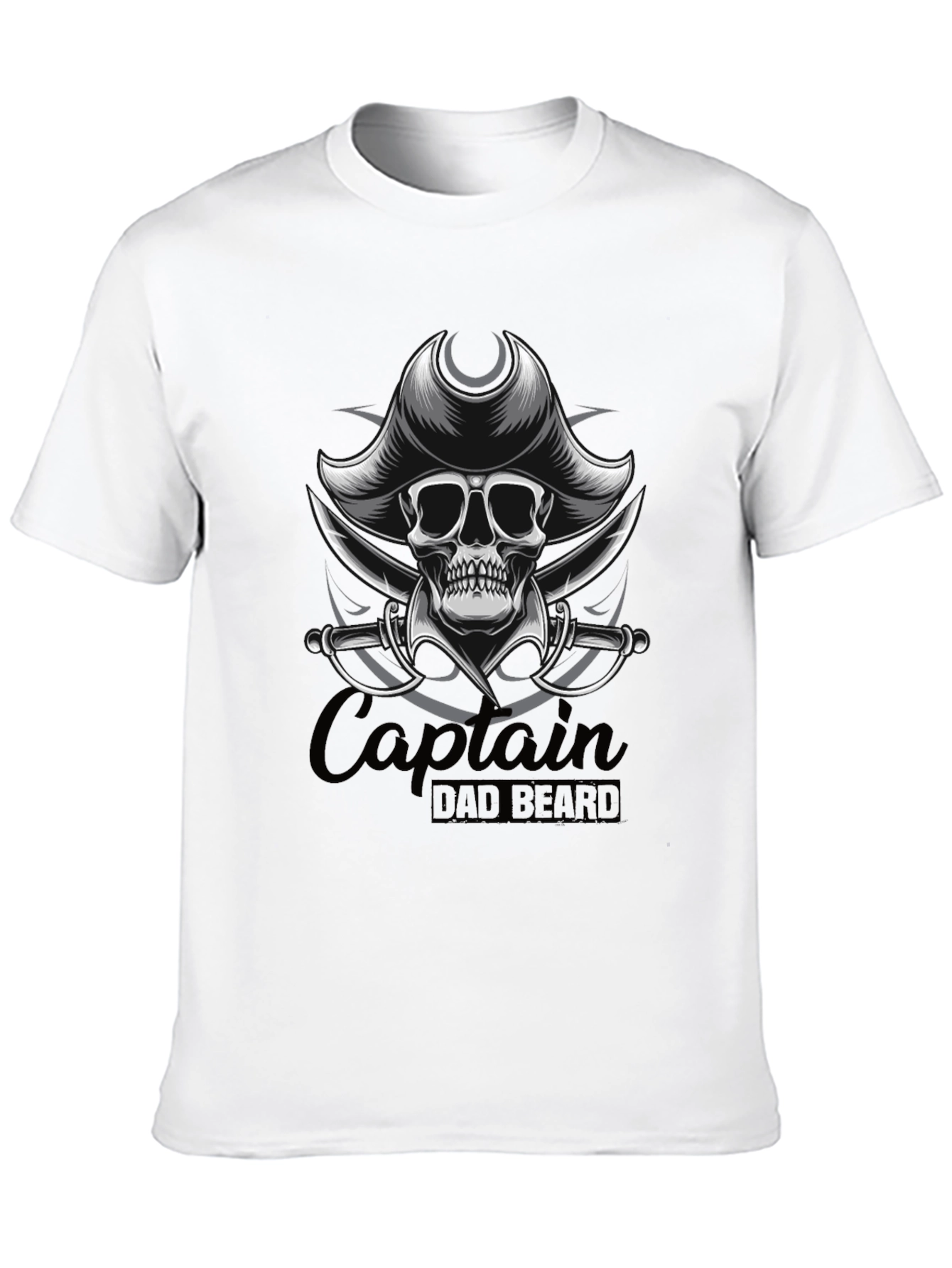 Captain Dad Beard Graphic T-Shirt - 10