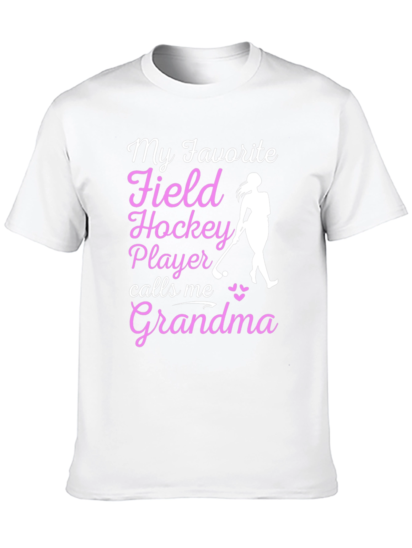 Black Field Hockey Grandma Tee - Love for the Game view 10