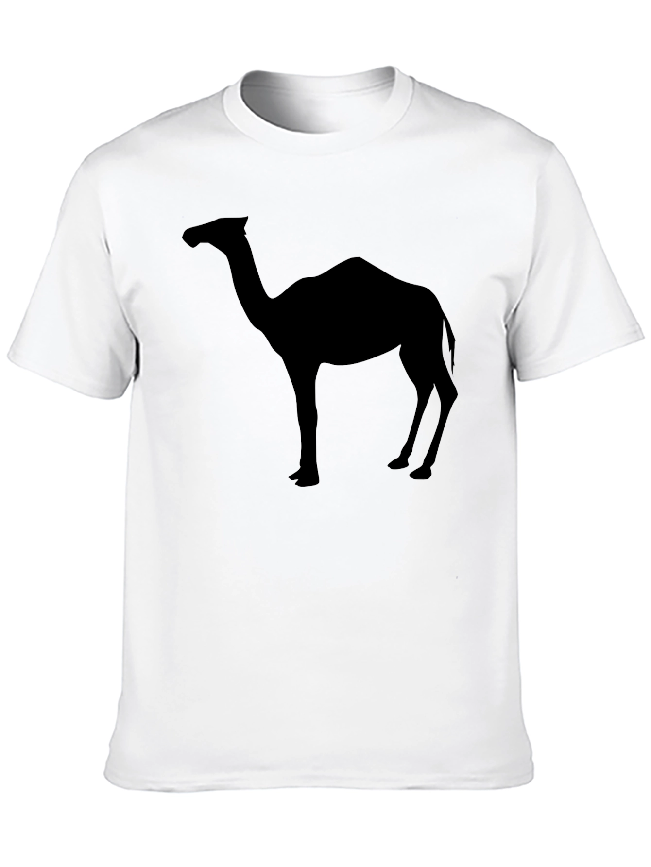 Black Camel Silhouette Graphic Tee - Black view 10