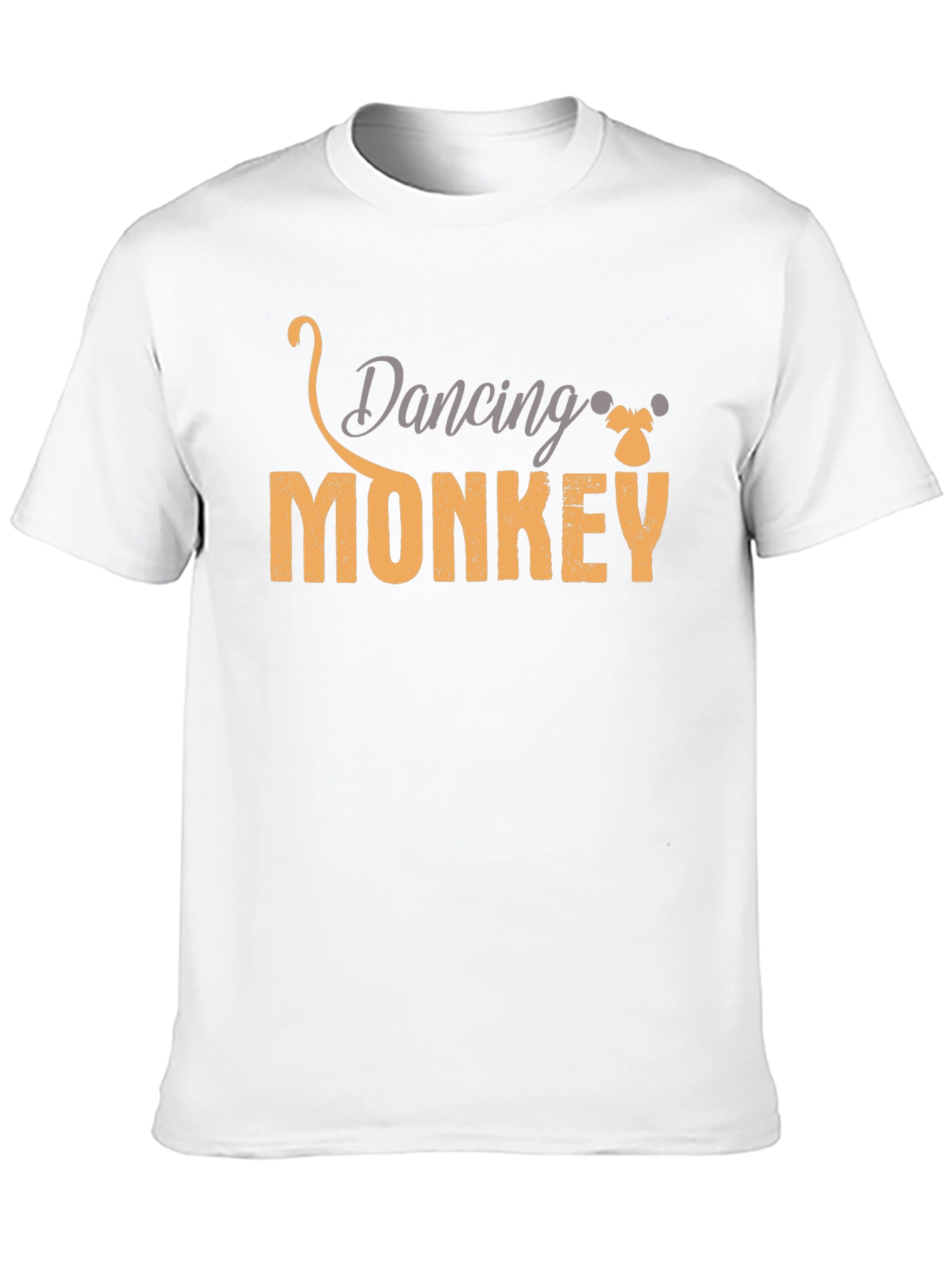 Black Dancing Monkey Black T-Shirt view 10